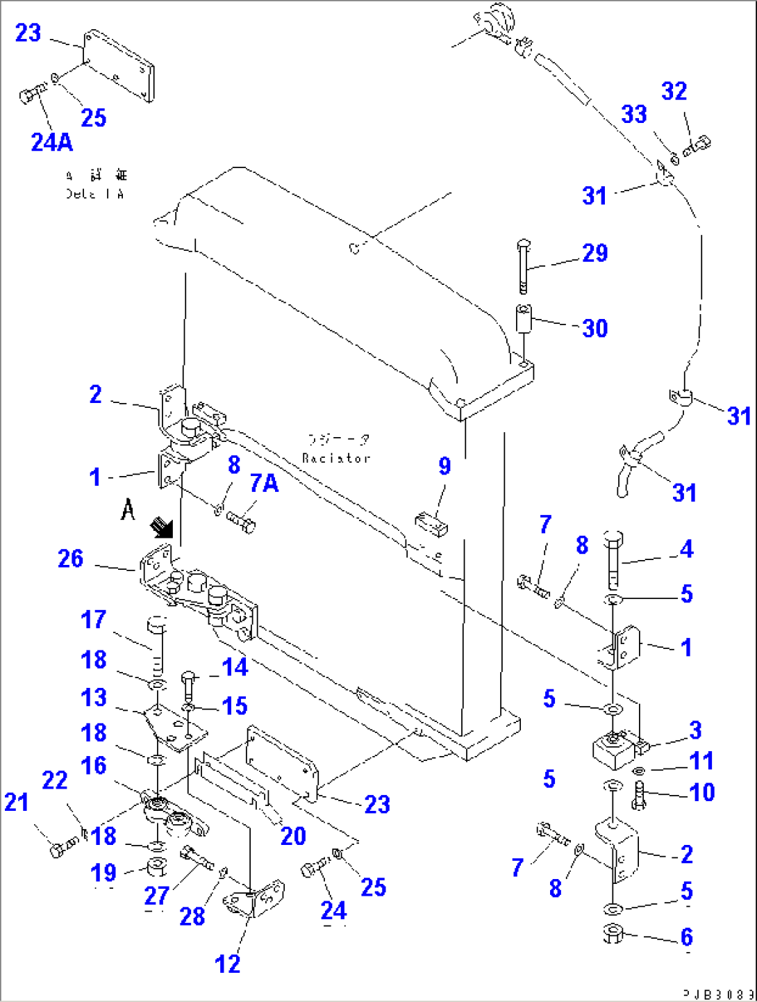 RADIATOR MOUNTING