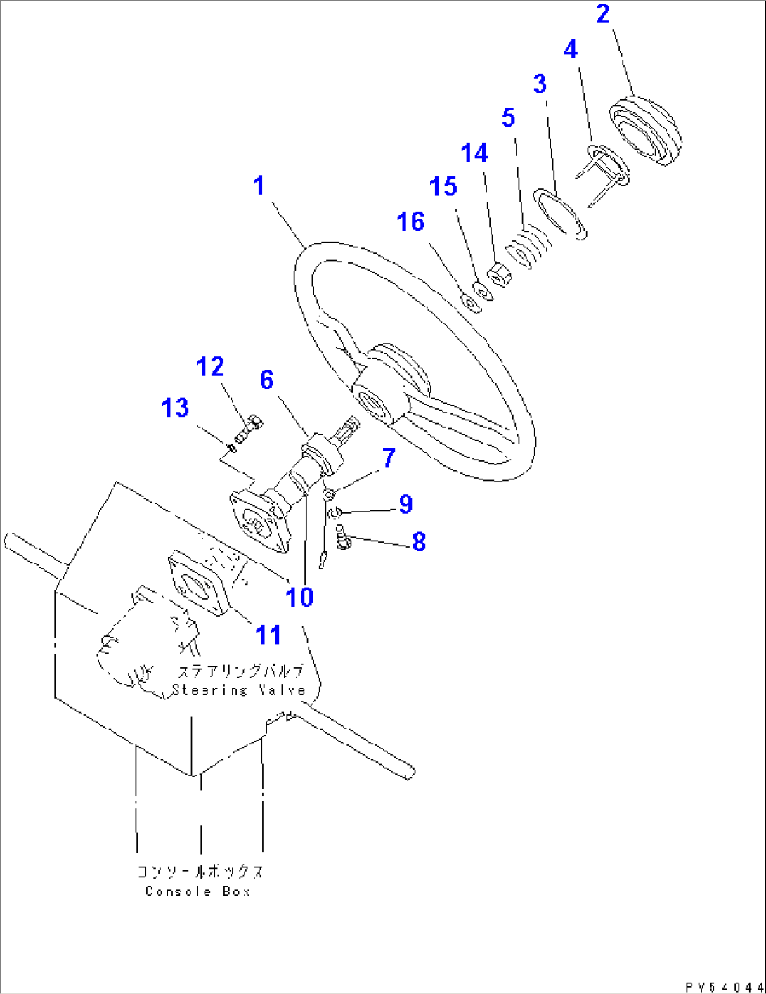 STEERING WHEEL(#60030-)