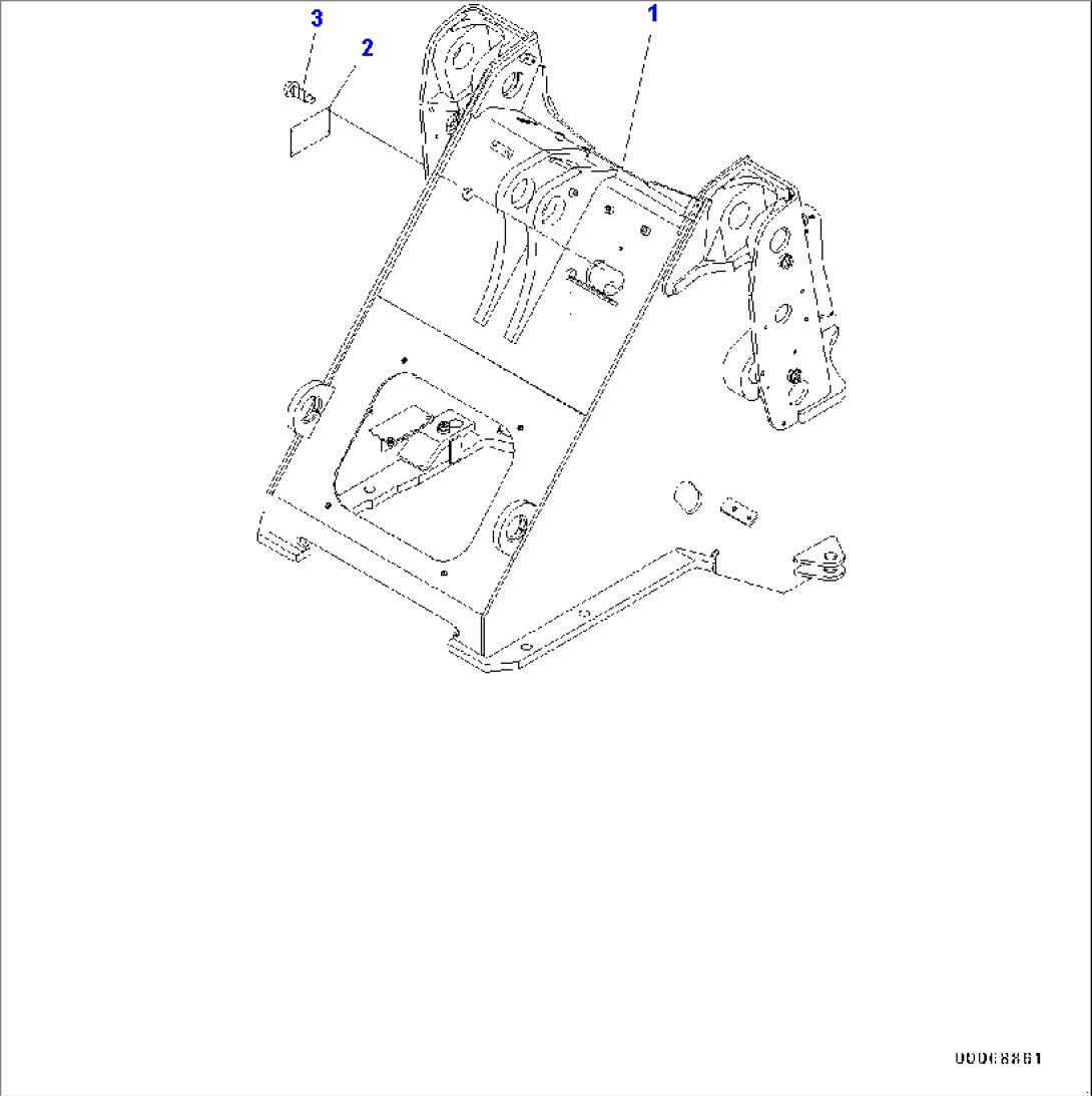 Front Frame (#71628-)
