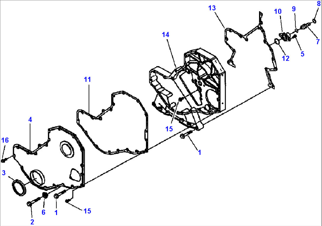 FRONT GEAR COVER