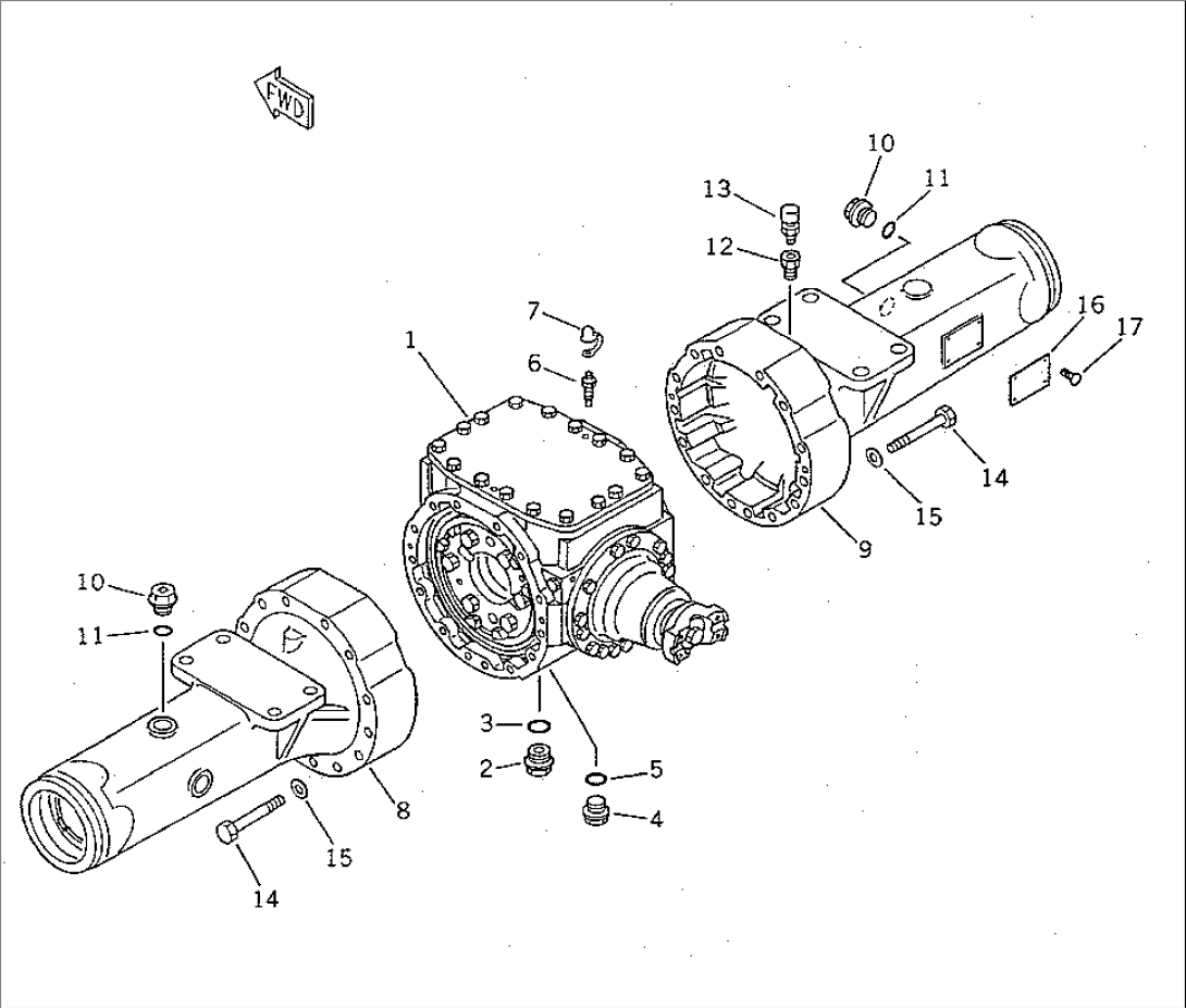 FRONT AXLE HOUSING