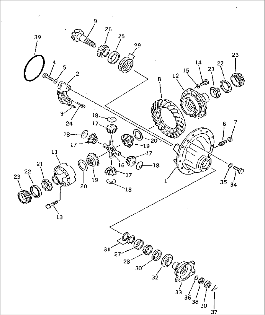 REAR AXLE (DIFFERENTIAL)