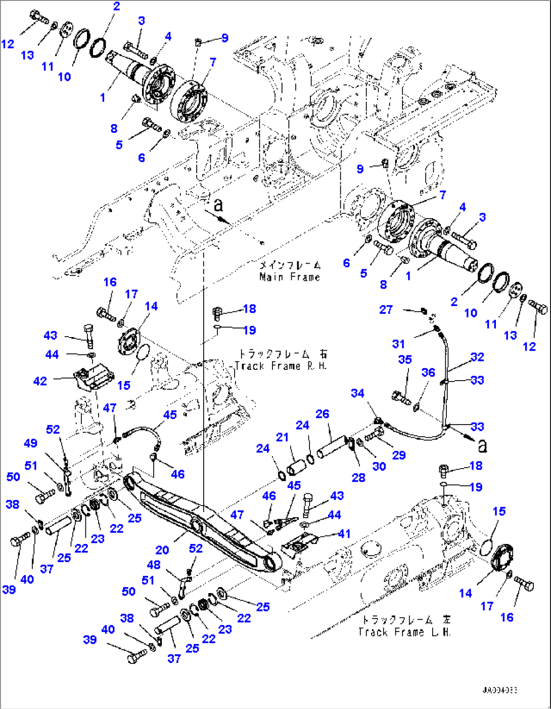 Equalizer Bar and Pivot Shaft (#1001-)