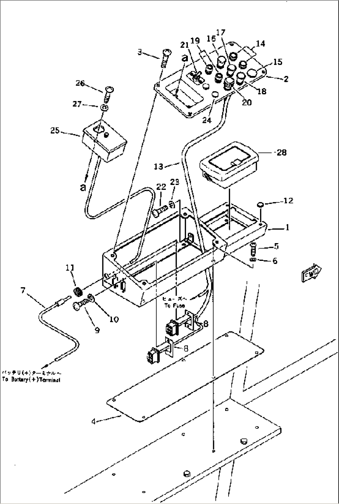 ROPS CAB (CONTROL BOX) (6/7)