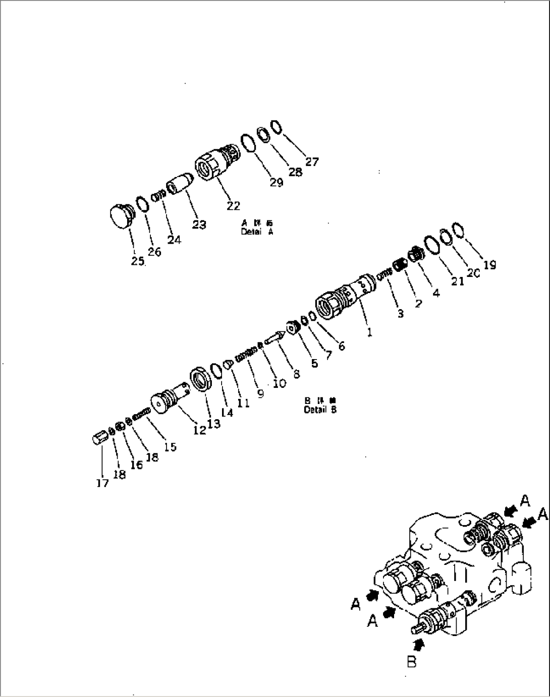 SCRAPER CONTROL VALVE (2/2)(#35001-)