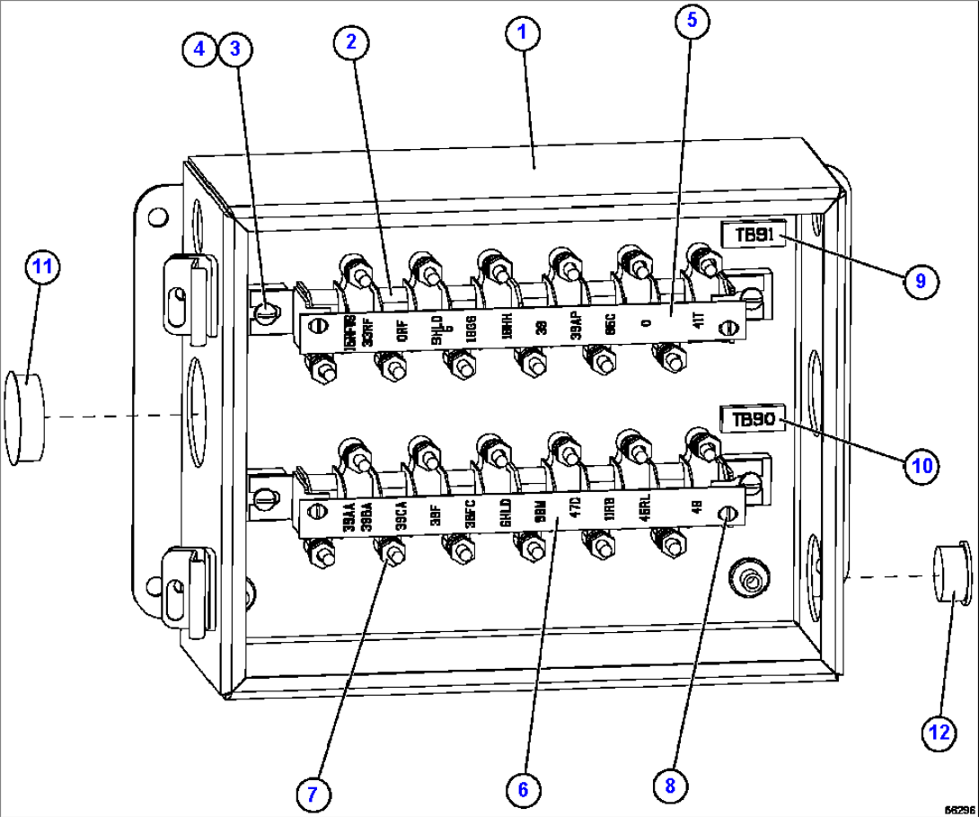 JUNCTION BOX ASSEMBLY - RH XB8637