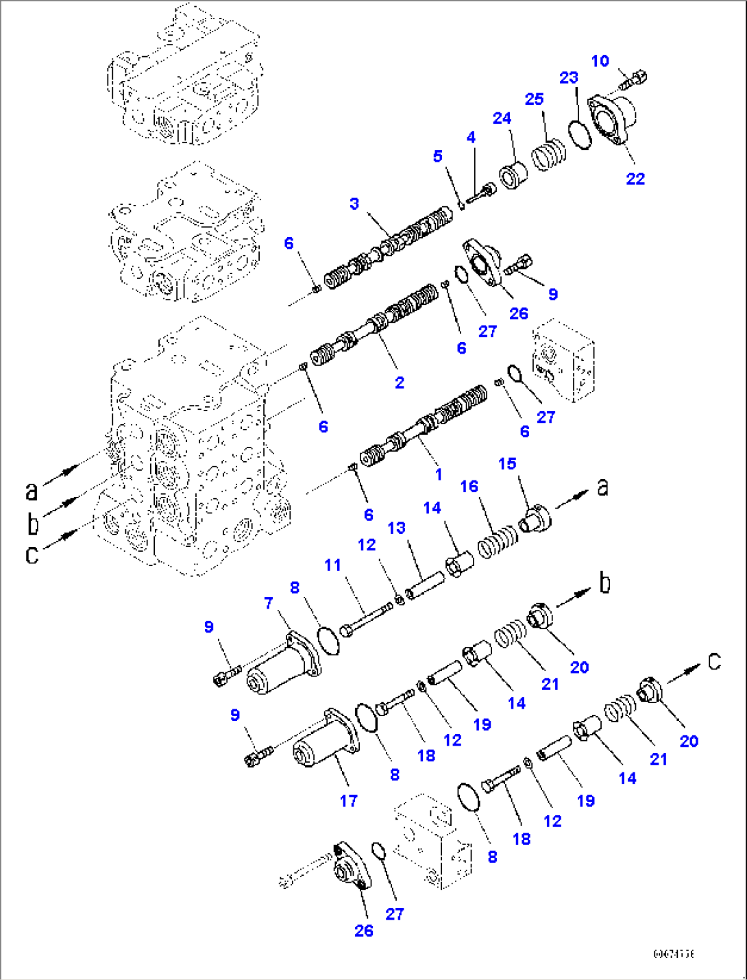 Fender, Control Valve (2/10) (#1006-)