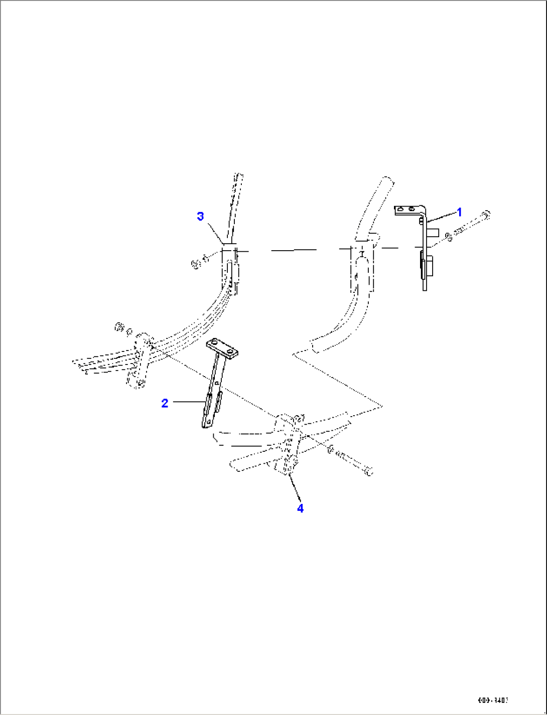 Hydraulic Piping, Related Parts (1/2) (#75750-)