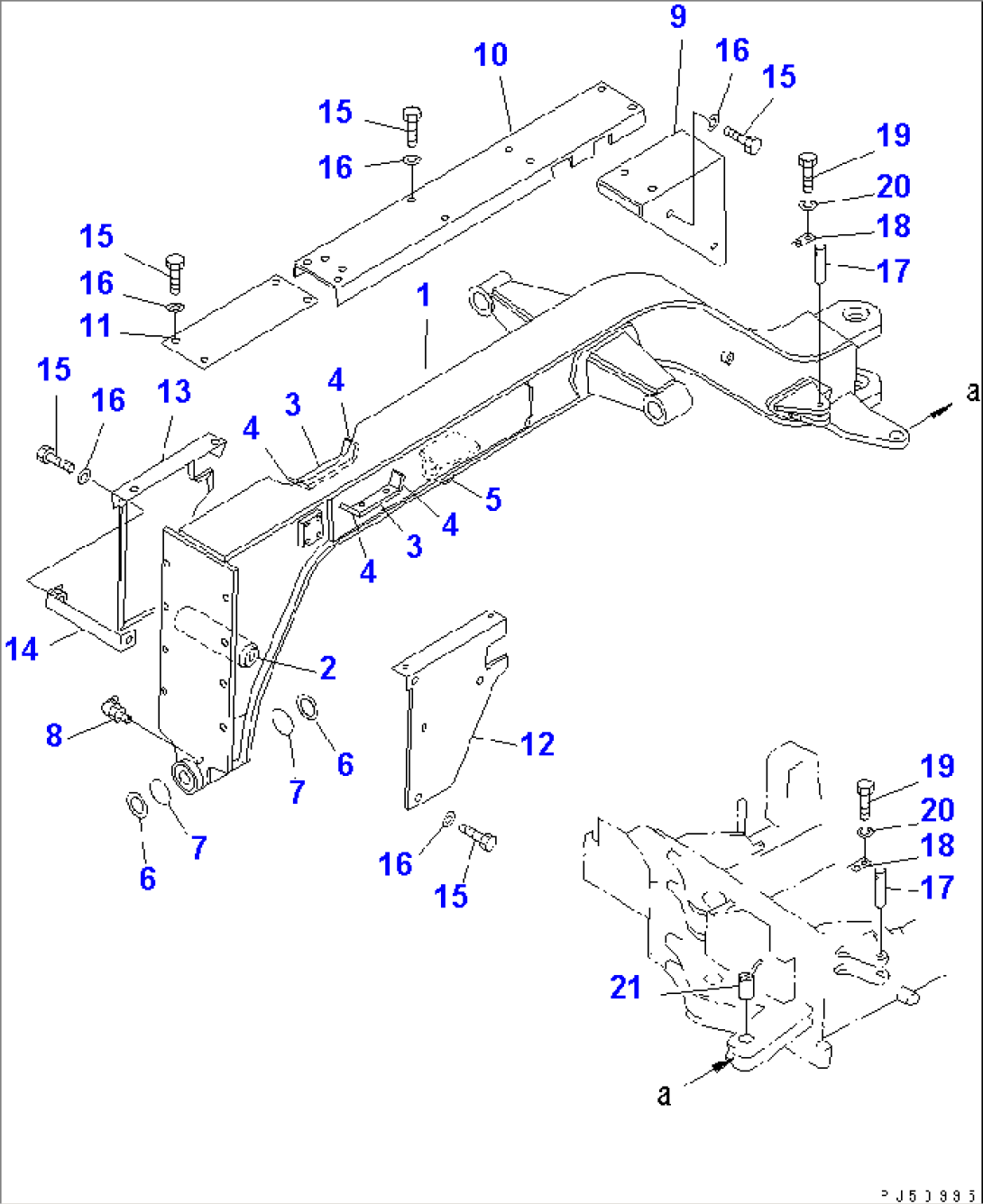 FRONT FRAME(#6001-6500)