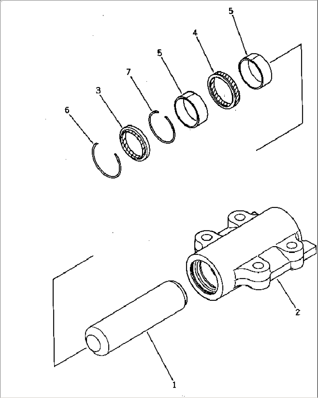 SUSPENTION LOCK CYLINDER