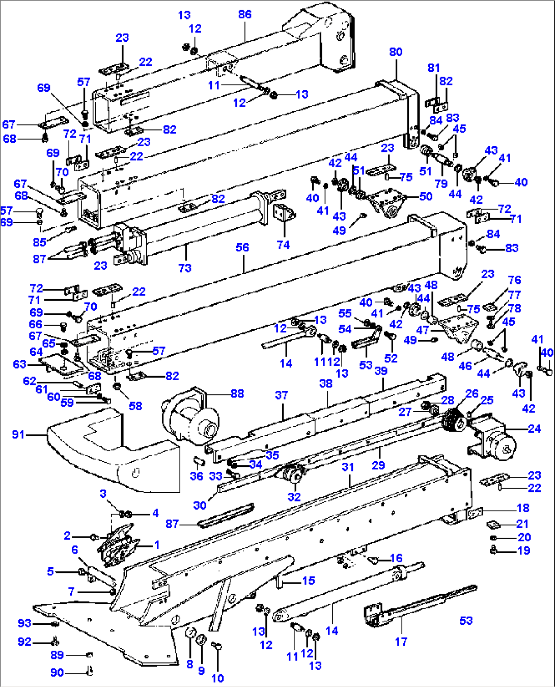 FOUR-SECTION POWER BOOM 150A