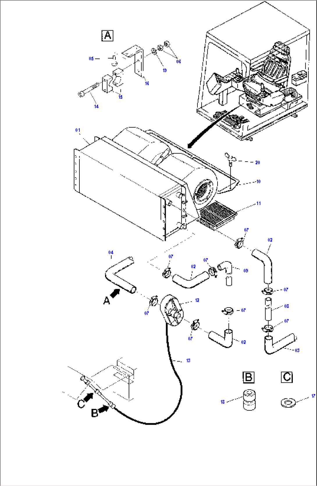 Coolant Heater, Mounting