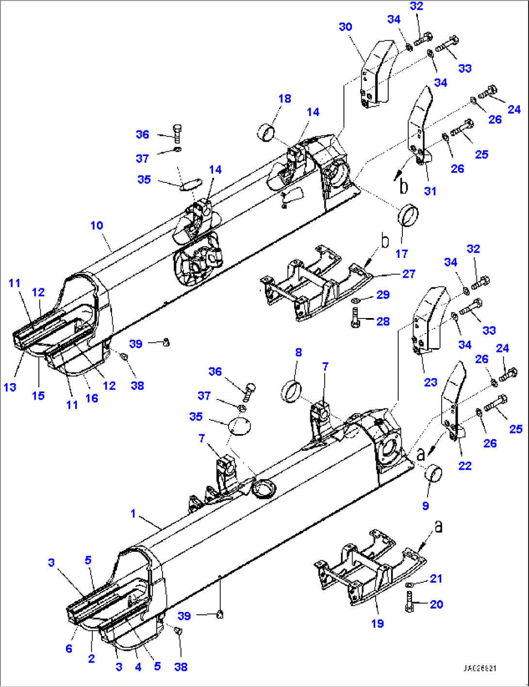 Track Frame, (#1618-3107)