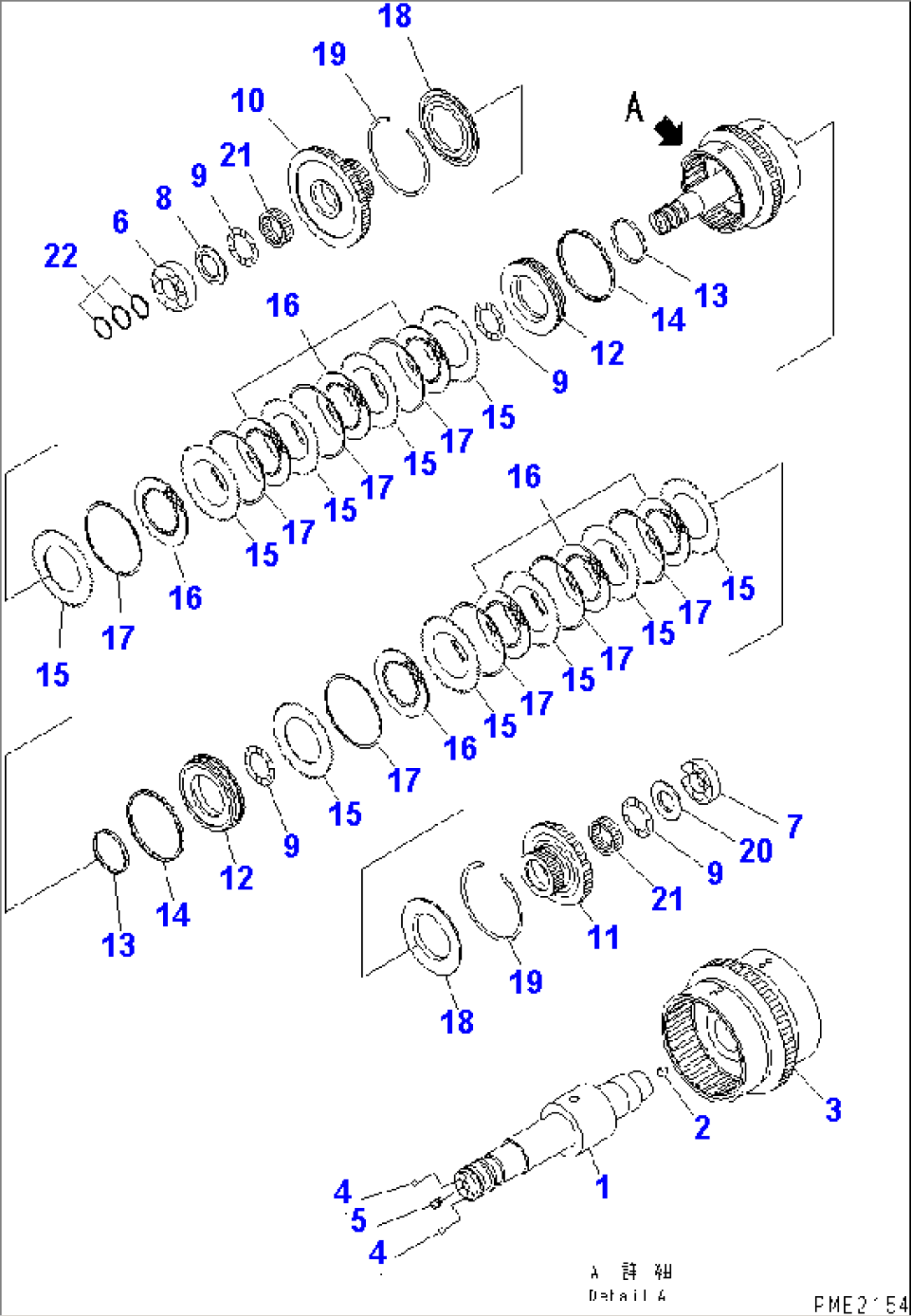 TRANSMISSION (HIGH AND LOW CLUTCH)