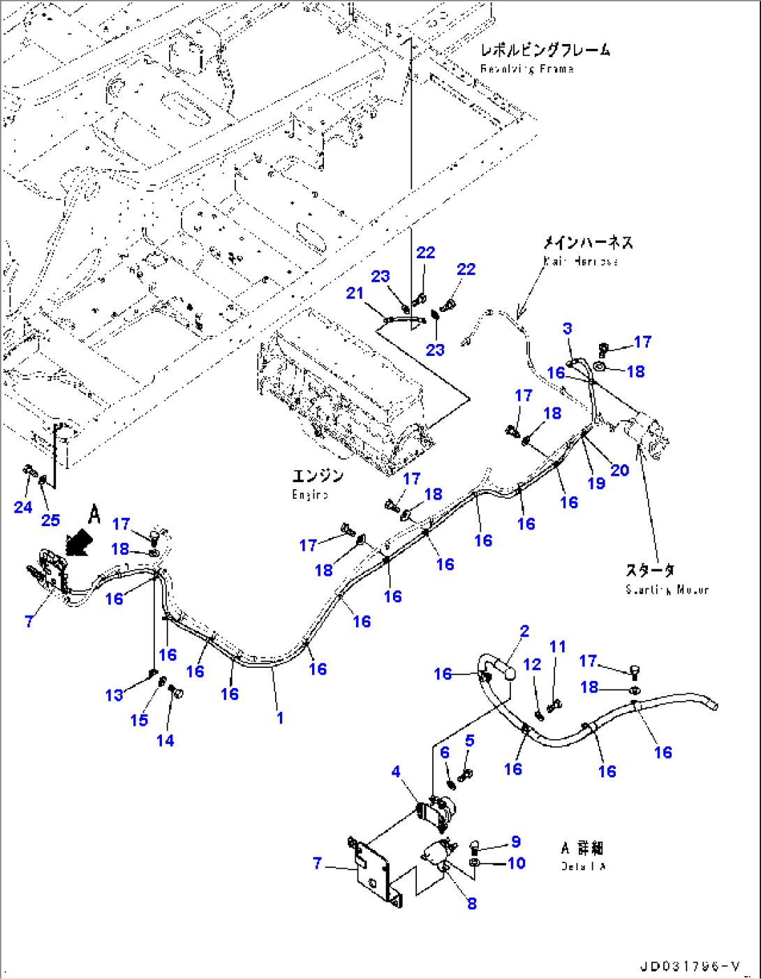 Wiring Harness, Starting Wiring Harness (#65001-)