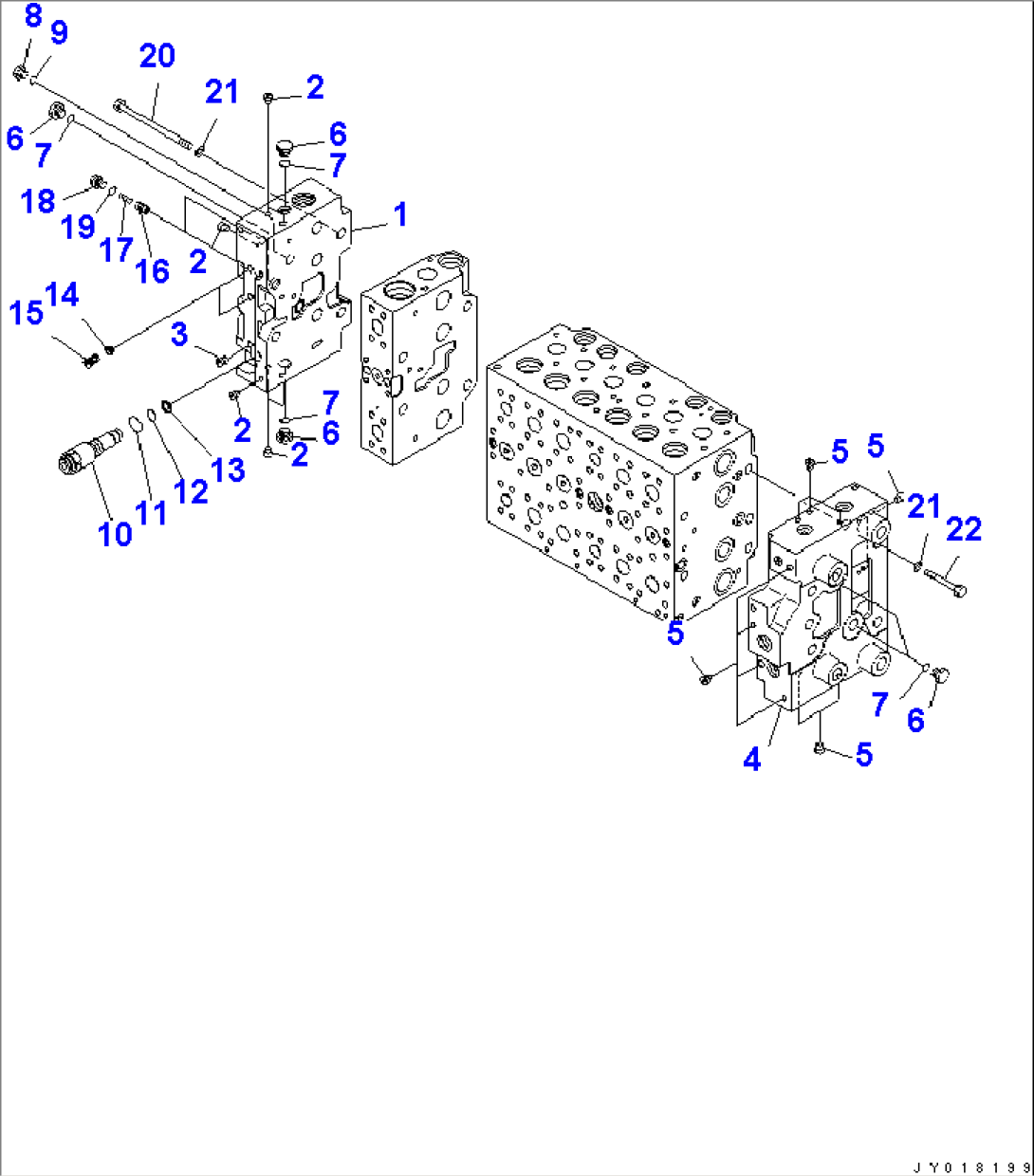 CONTROL VALVE (1-ACTUATOR) (7/19)(#20001-25059)