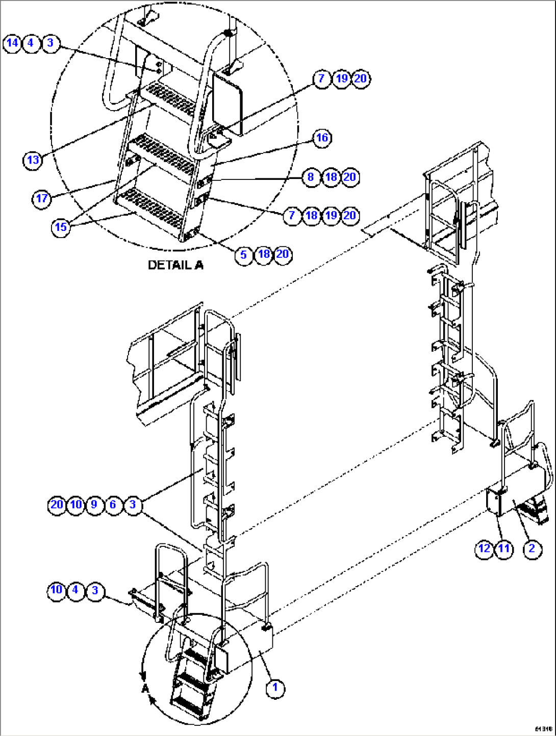 LADDERS, STEPS & PLATFORMS