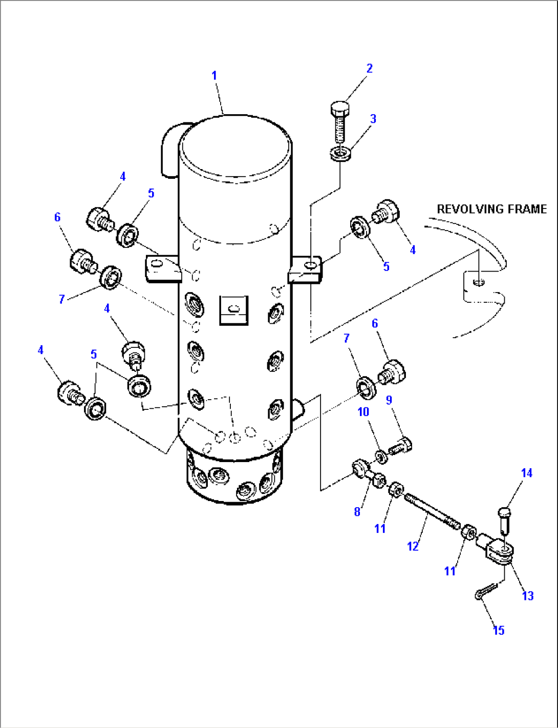 SWIVEL JOINT (MOUNTING PARTS)