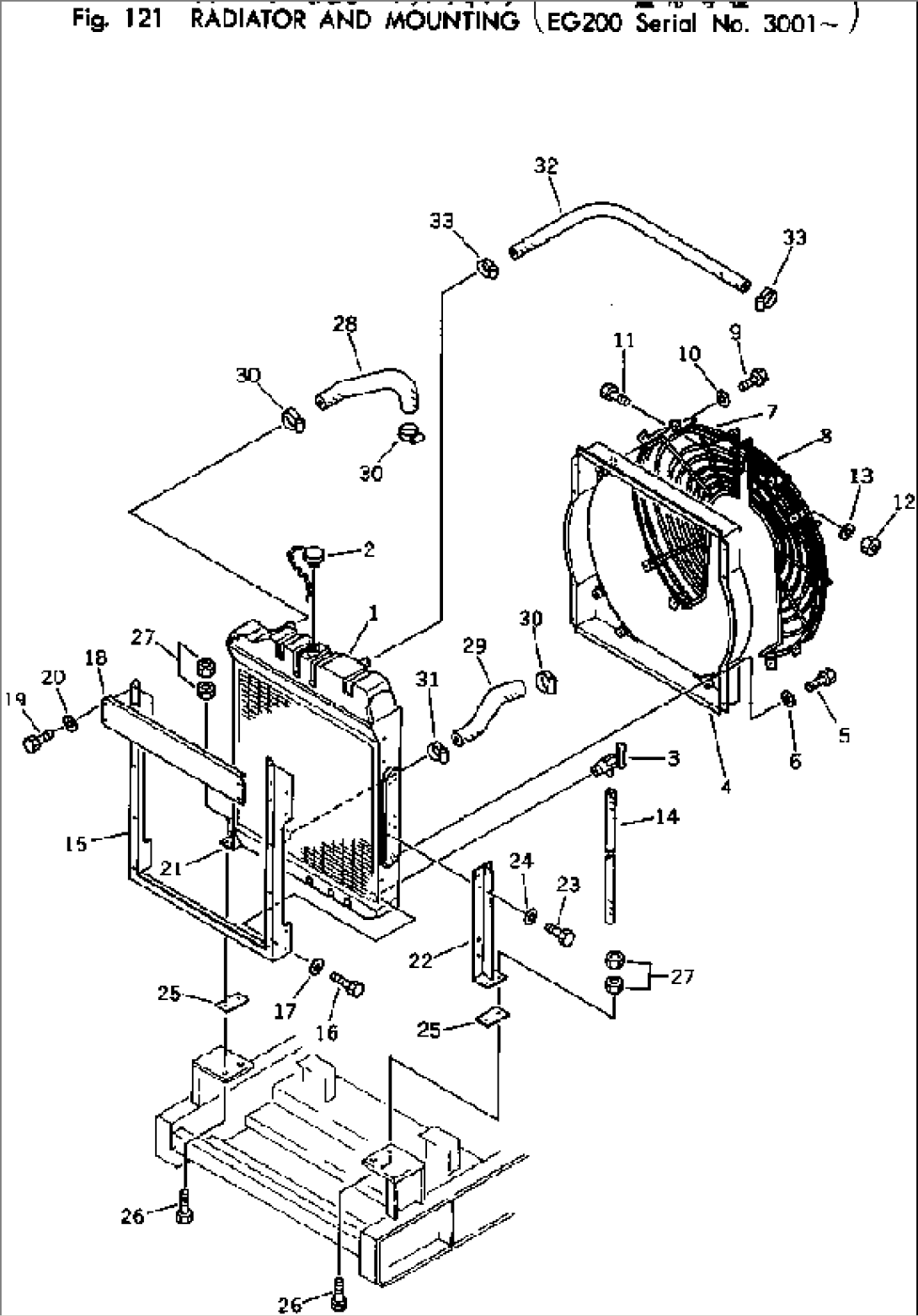 RADIATOR AND MOUNTING