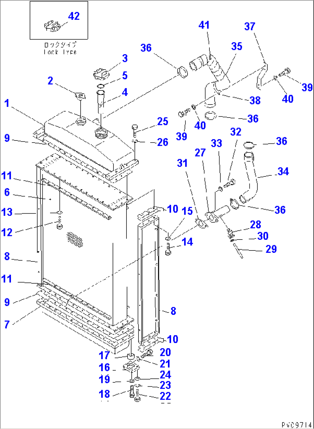 RADIATOR AND PIPING