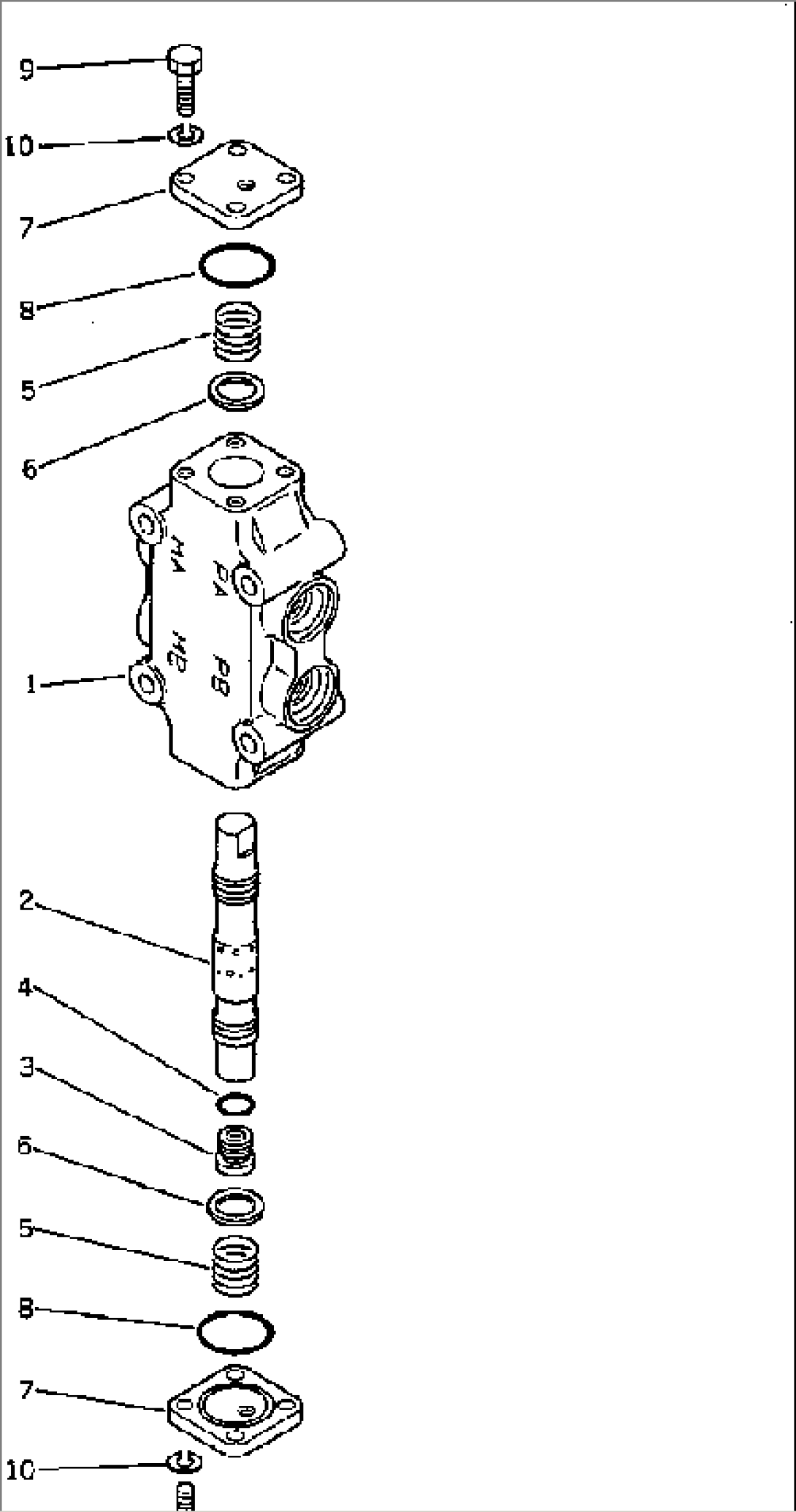 COUNTER BALANCE VALVE (FOR ARM)