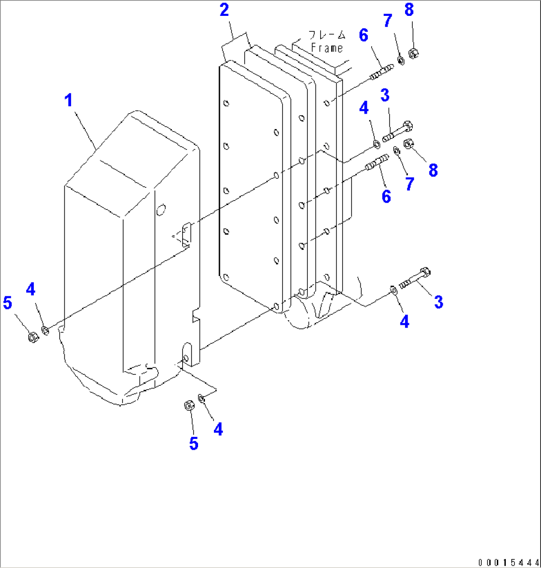 FRONT WEIGHT (AUTO TRANSMISSION SPEC.)(#12019-)
