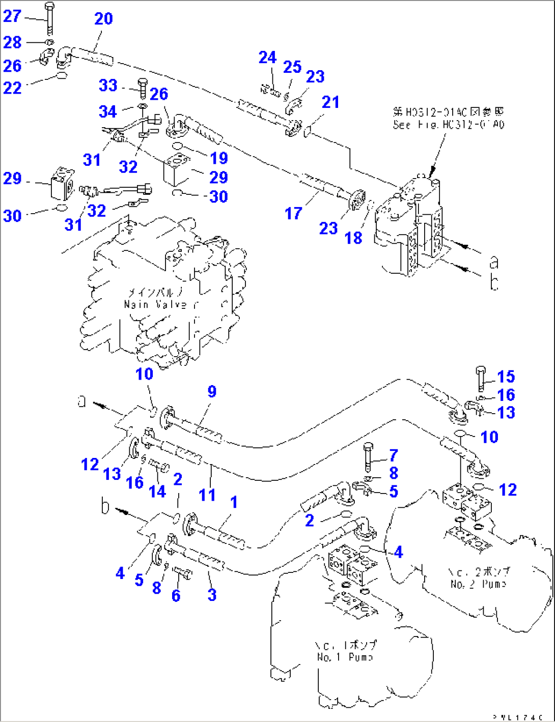 DELIVERY LINES (HOSE AND BLOCK)