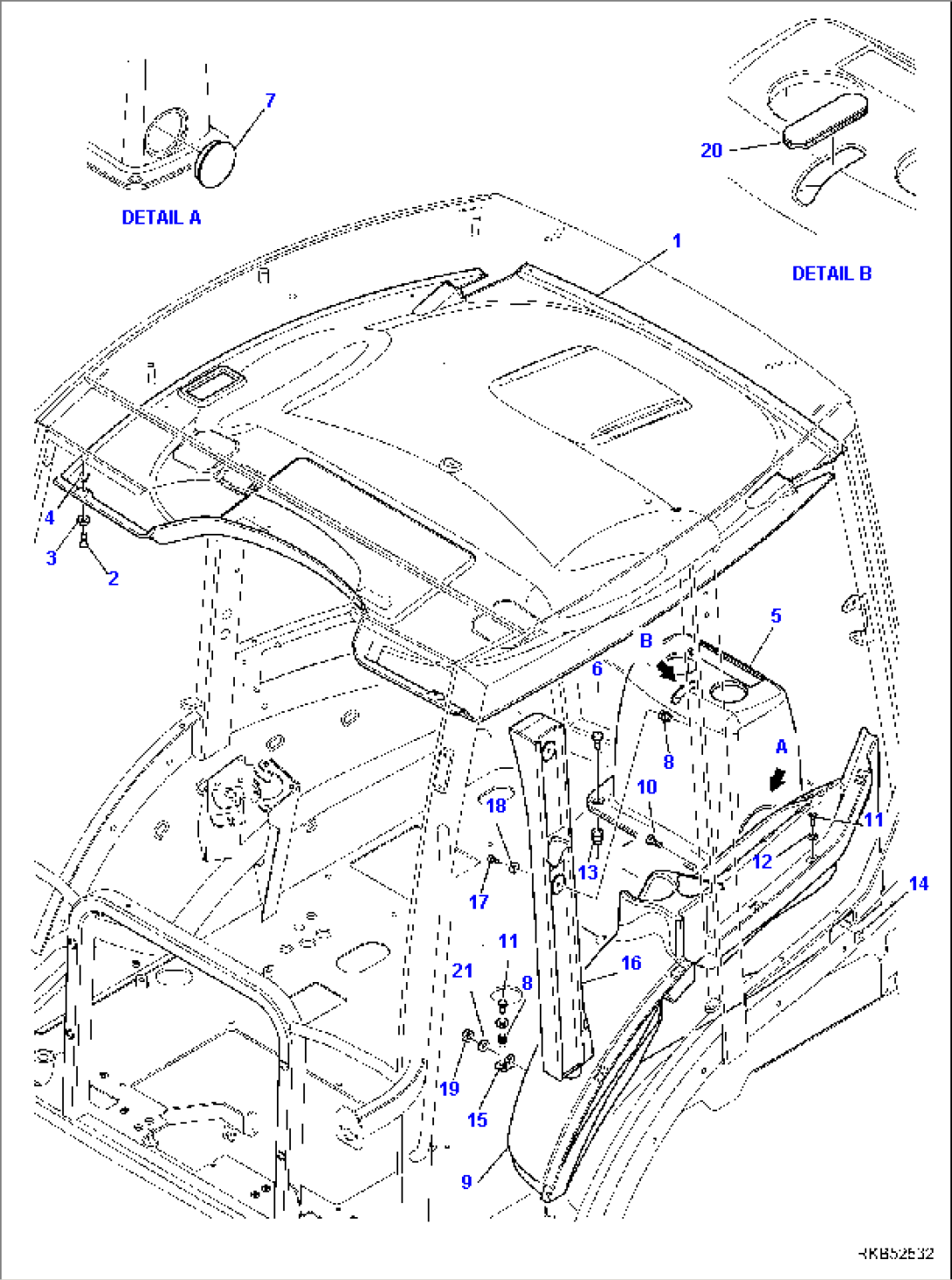 CAB (WITH AIR CONDITIONING) (12/14)