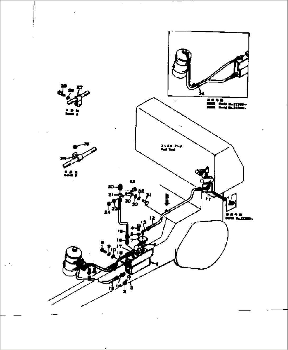 FLOAT TANK AND LINE