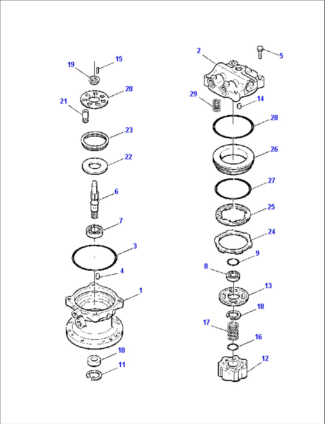 SWING MOTOR (1/2)