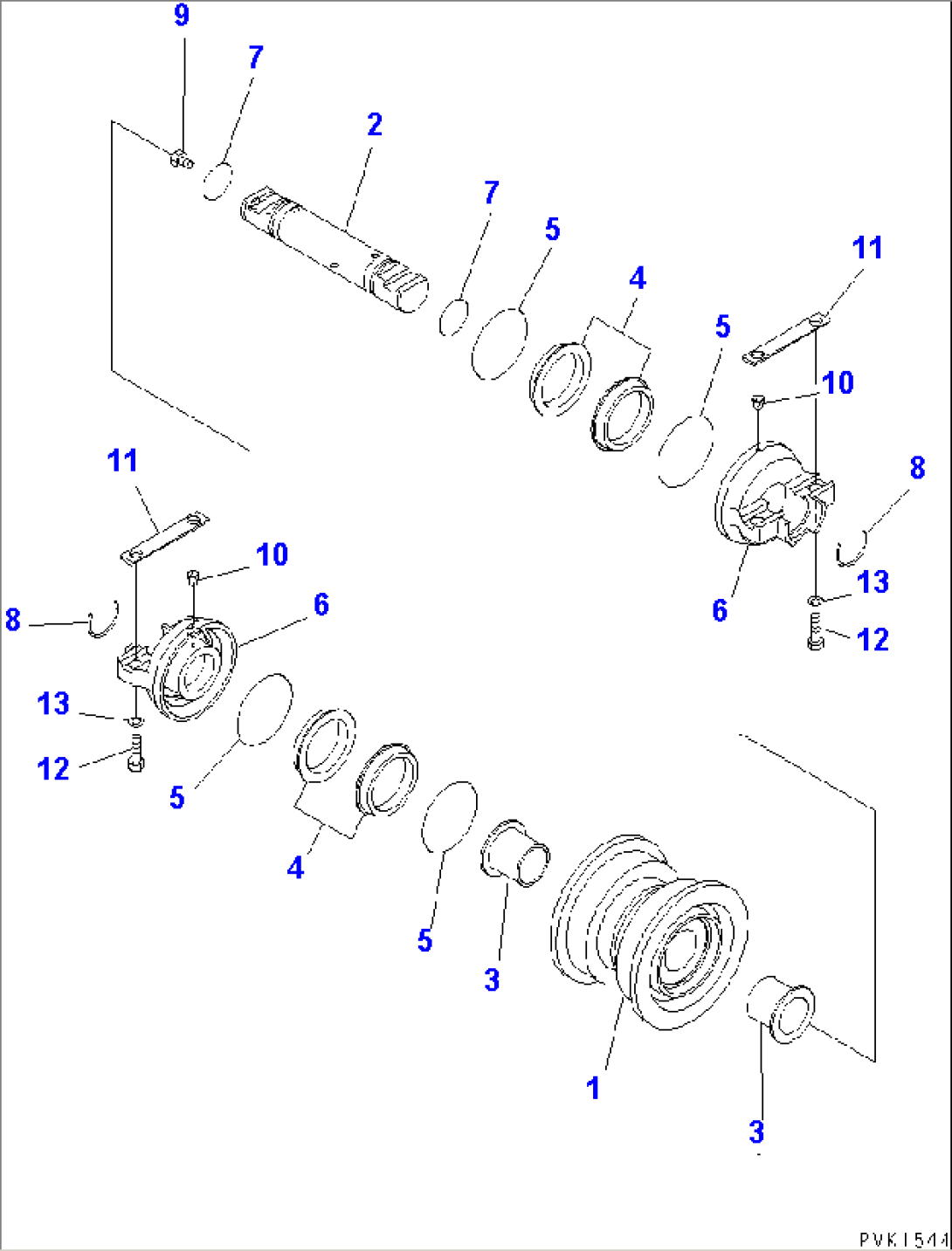 TRACK ROLLER(#41150-41236)