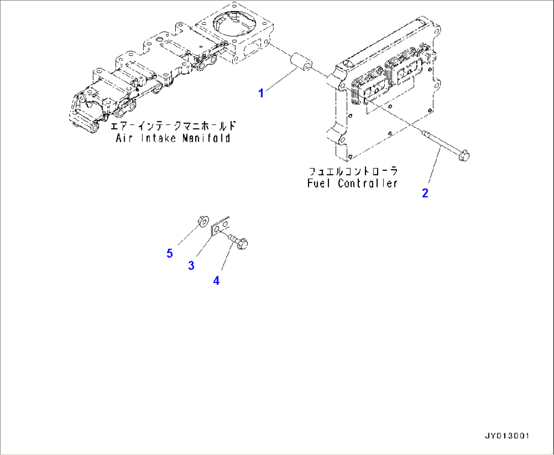 Engine Controller Mounting (#501795-503539)