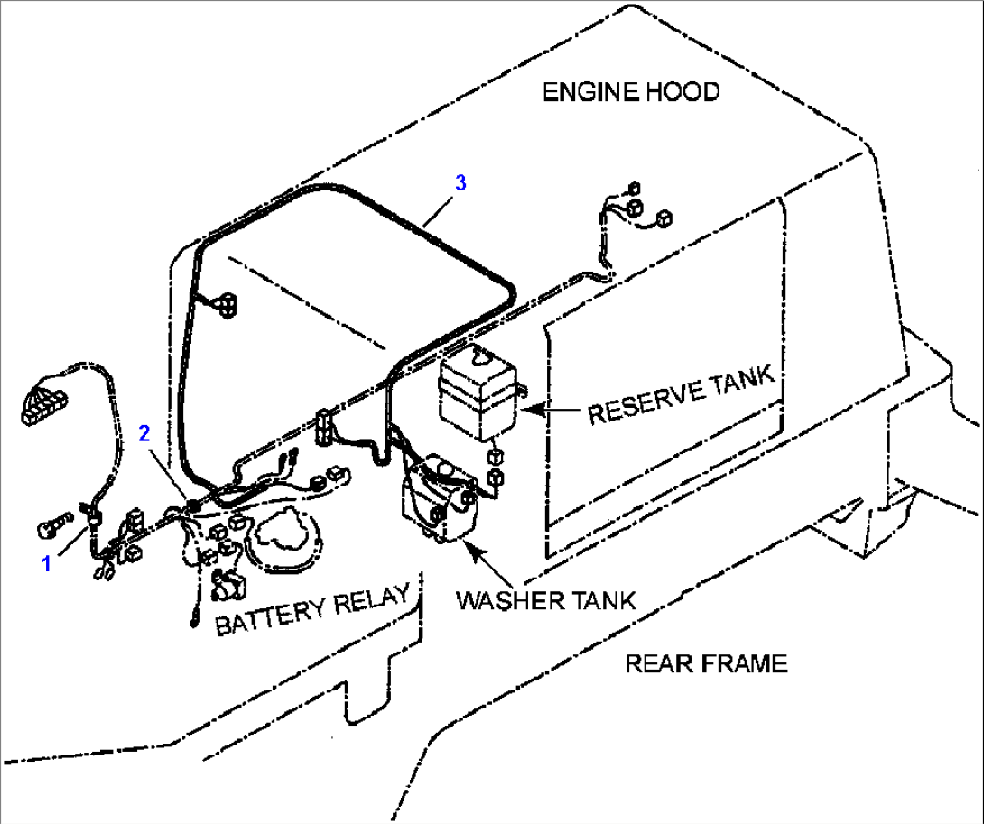 FIG. M4102-02A0 BULKHEAD - WIRING - MAIN HARNESS