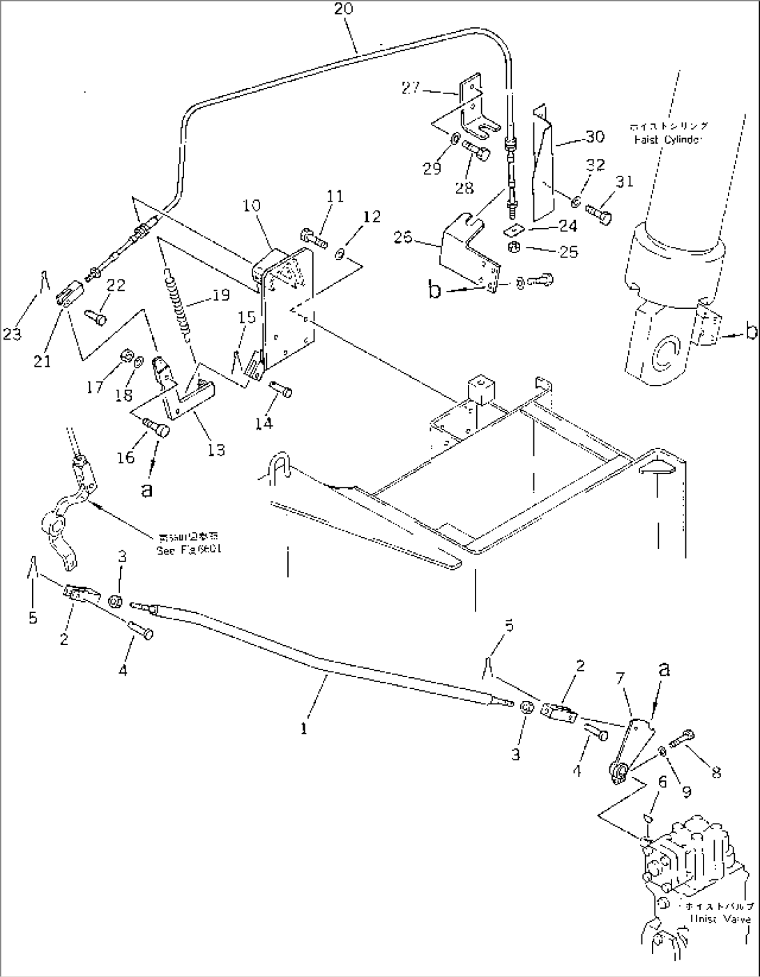 WORK EQUIPMENT CONTROL LEVER (2/2)