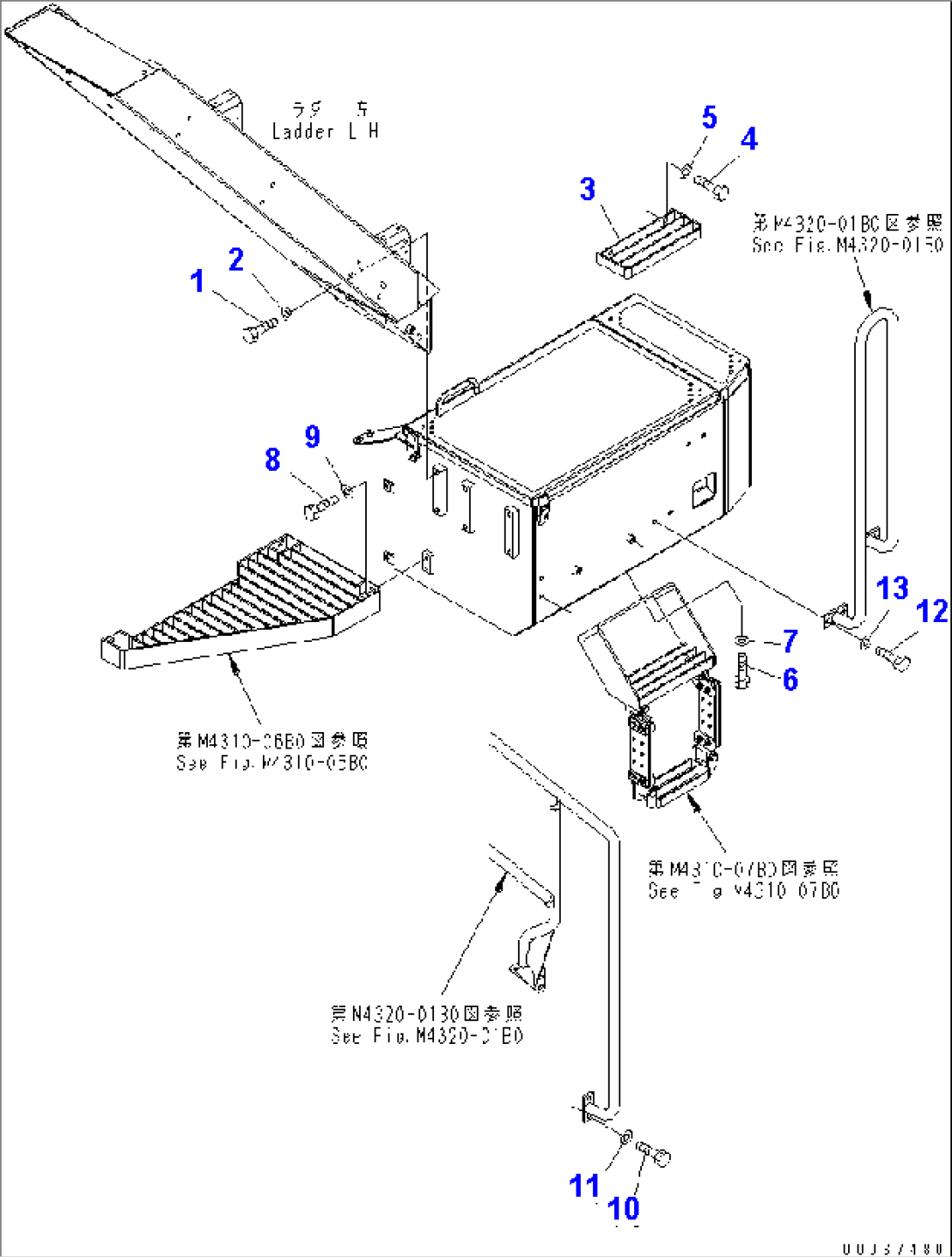 BATTERY BOX¤ L.H. (STEP)(#60002-)