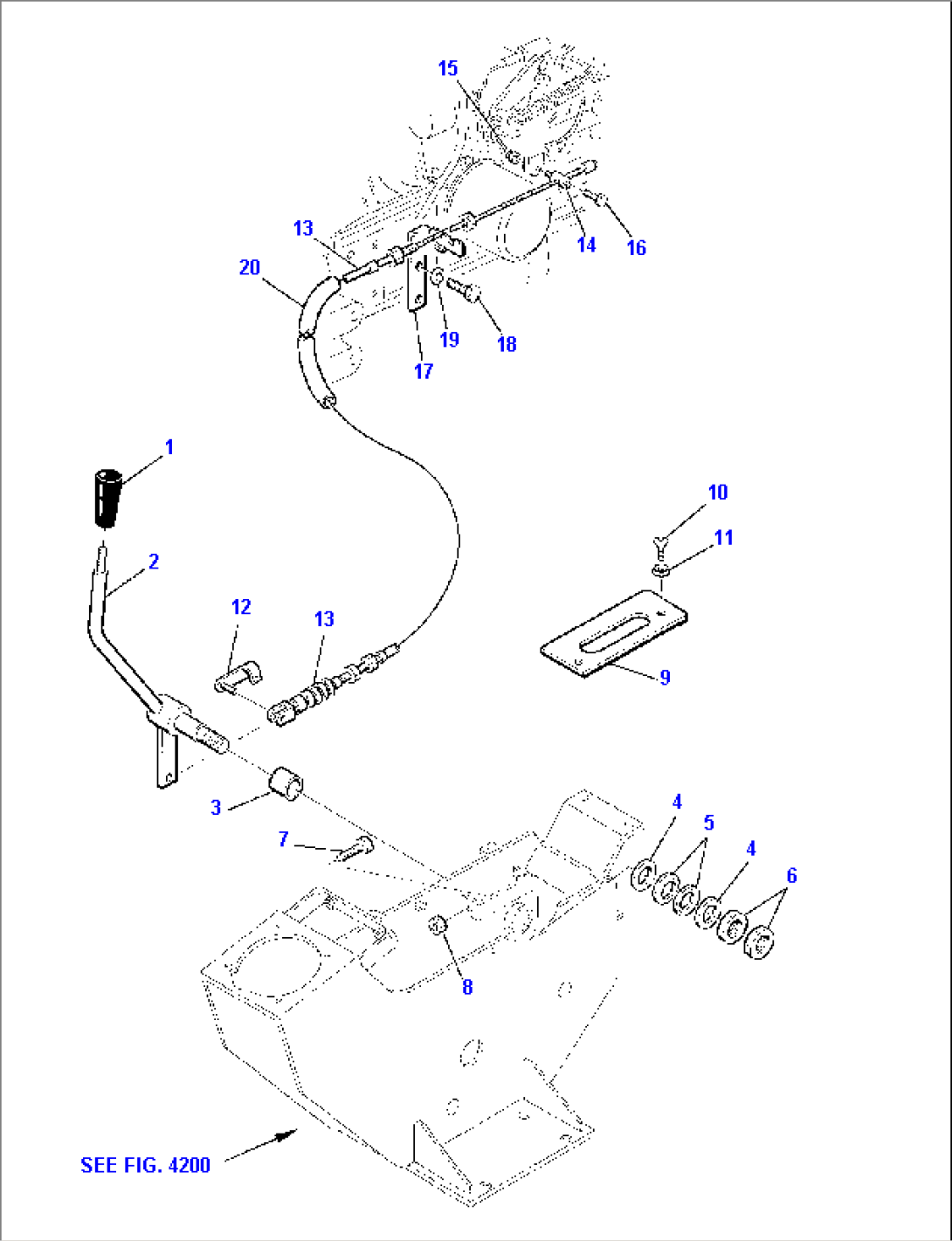 FUEL CONTROL LEVER