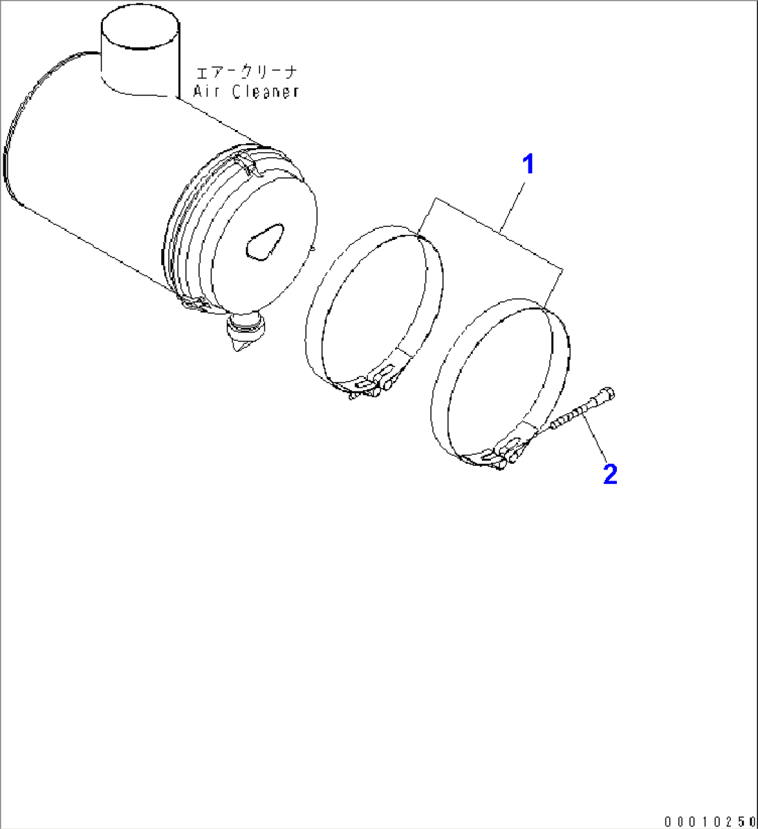 AIR INTAKE (BAND) (WITH INTAKE EXTENSION)(#51001-)