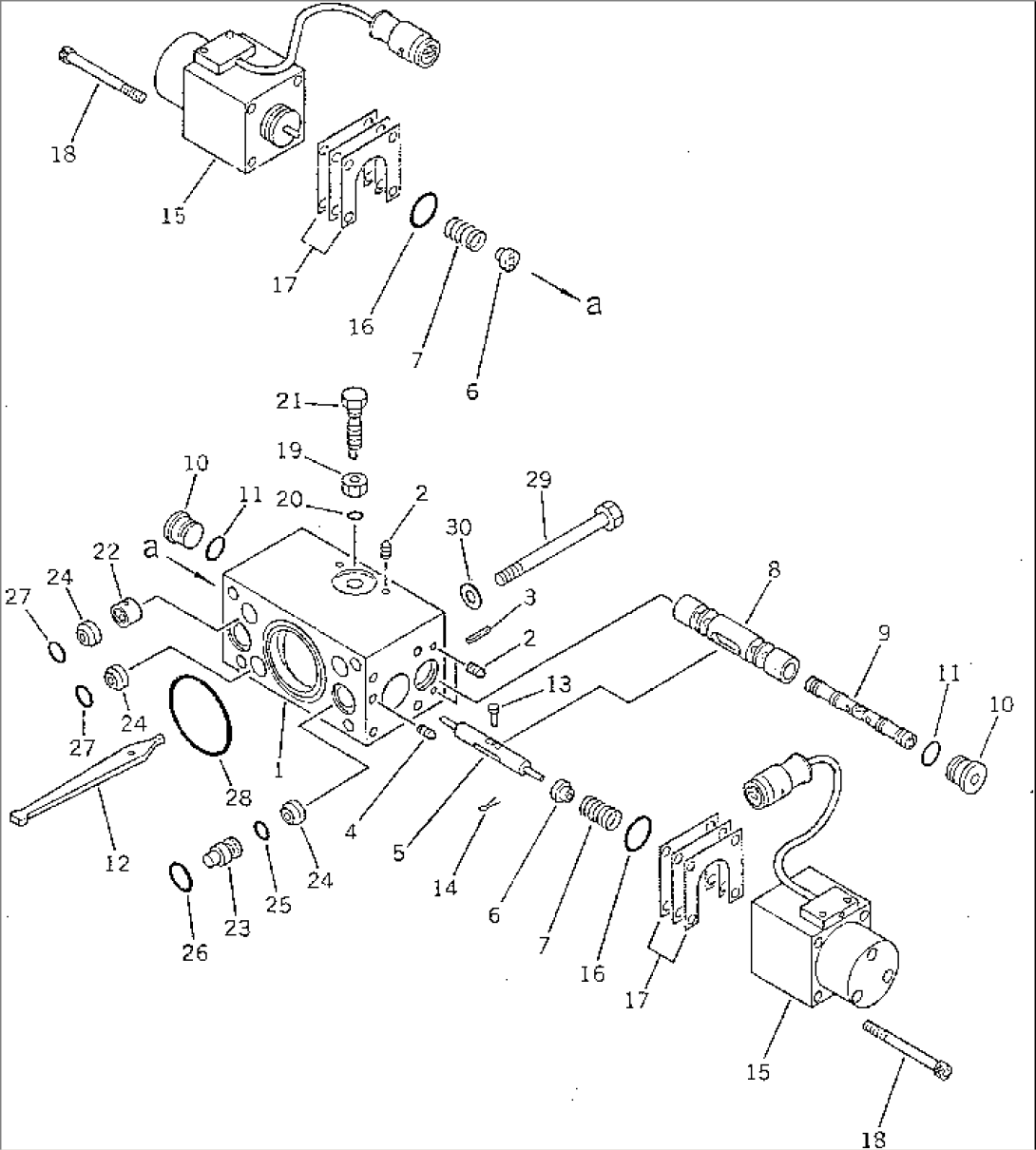 SERVO VALVE¤ L.H. (FOR PUMP)