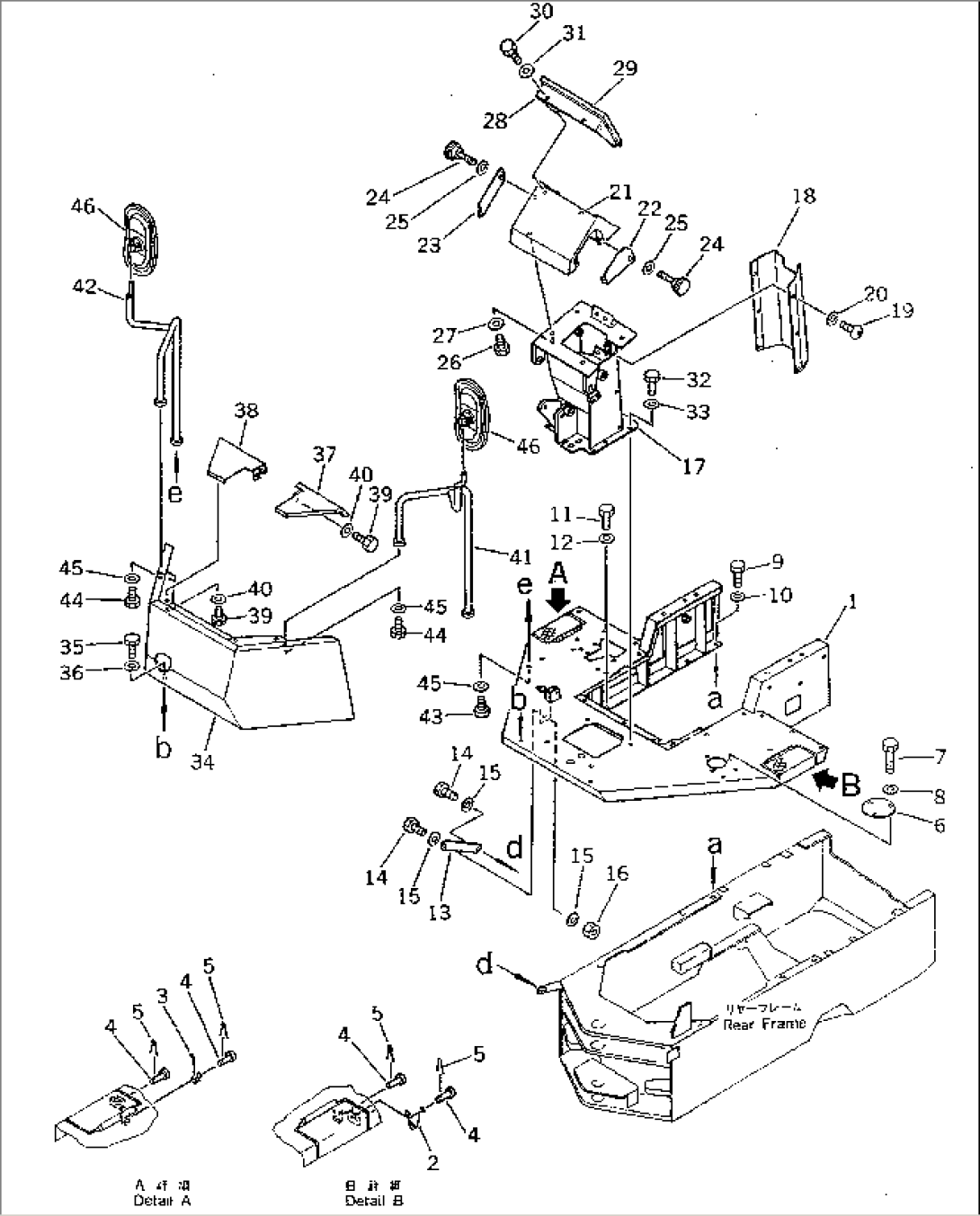 FLOOR FRAME AND DASHBOARD(#10001-11999)