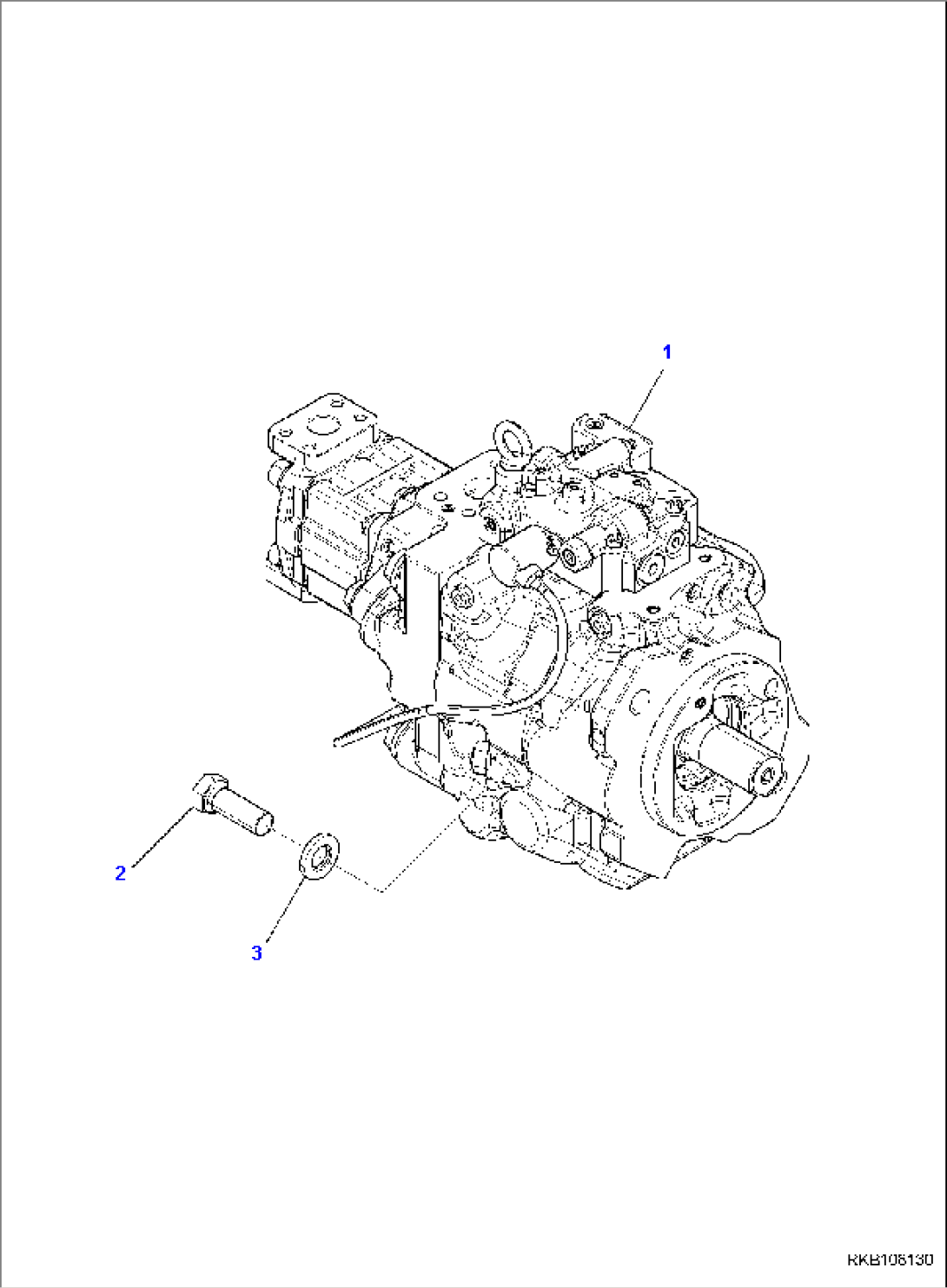 MAIN CONTROL VALVE, 2-ATTACHMENT, INNER PARTS (14/14)