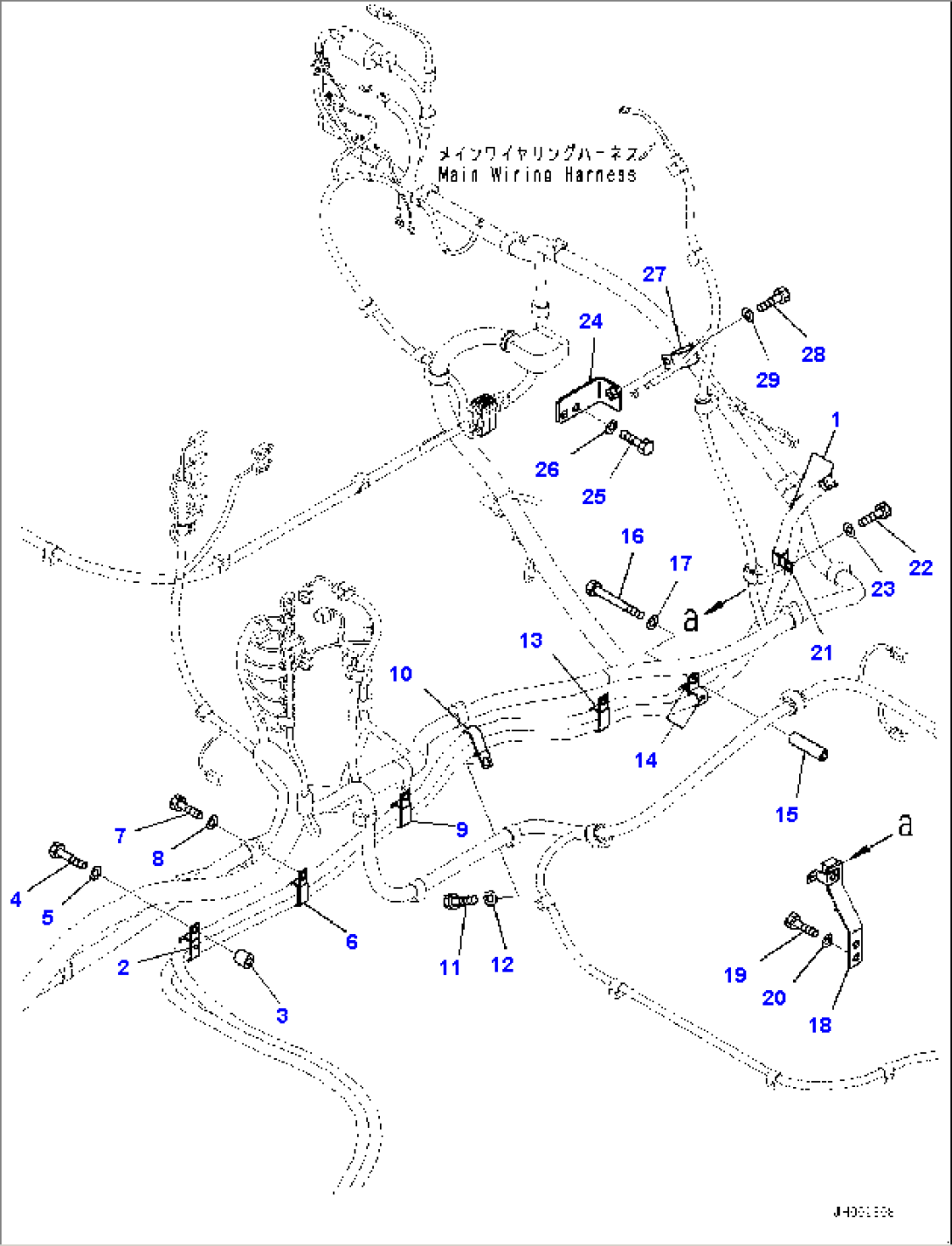 Air Conditioner Unit, Piping Mounting (1/2) (#1001-)