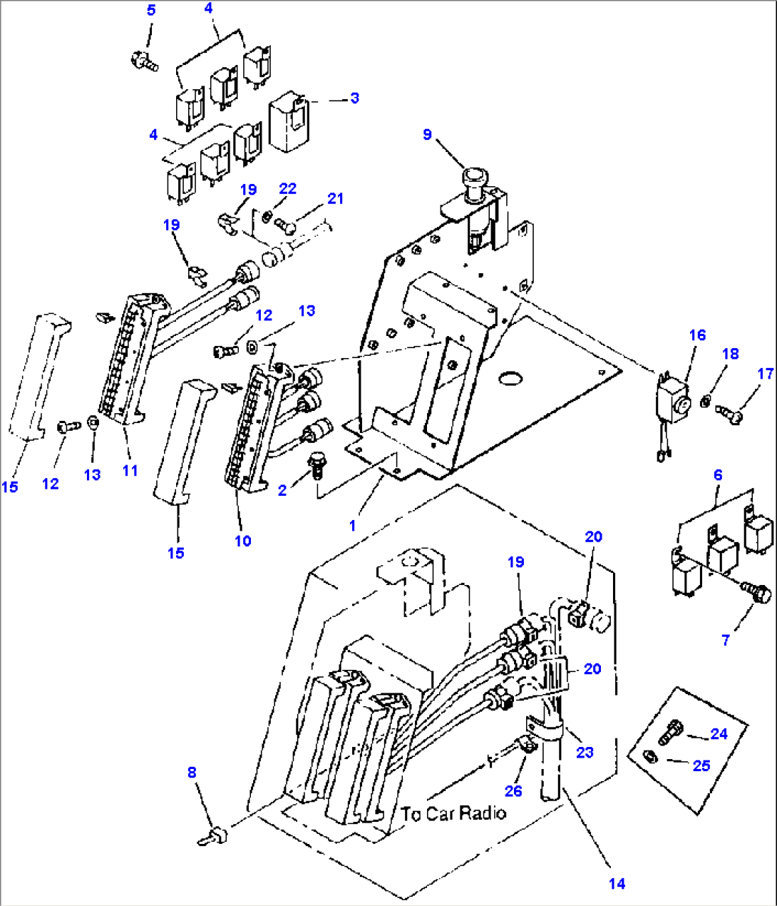 ELECTRICAL SYSTEM (RH CONSOLE)