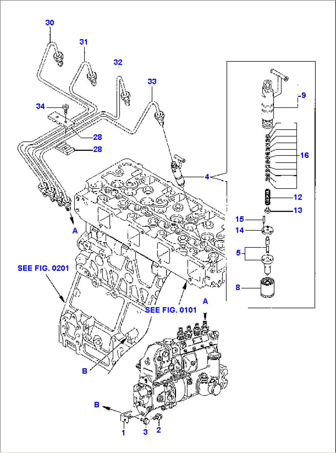 FUEL INJECTION LINE