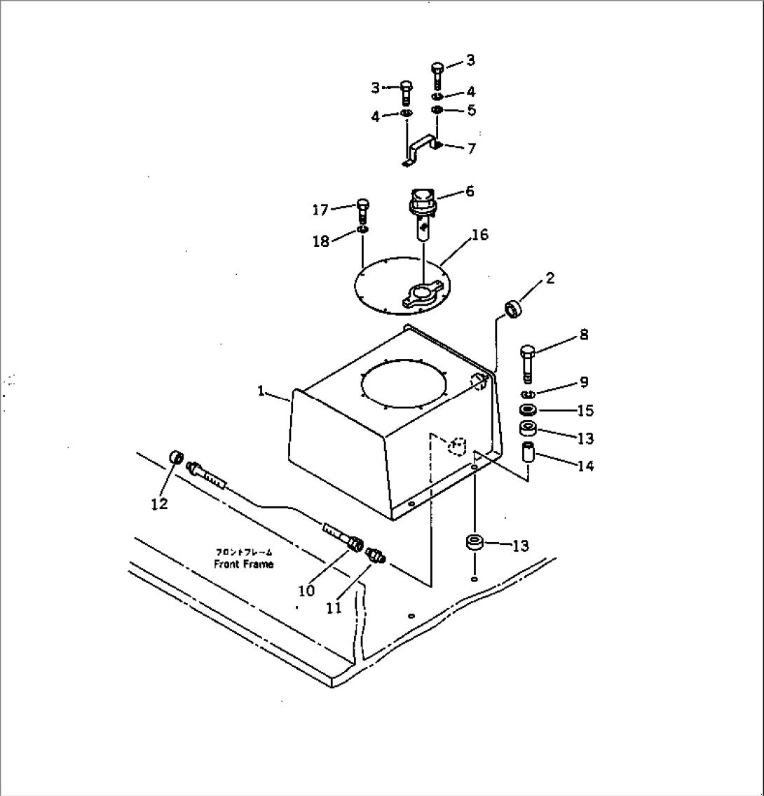 OIL TANK(#2101-)