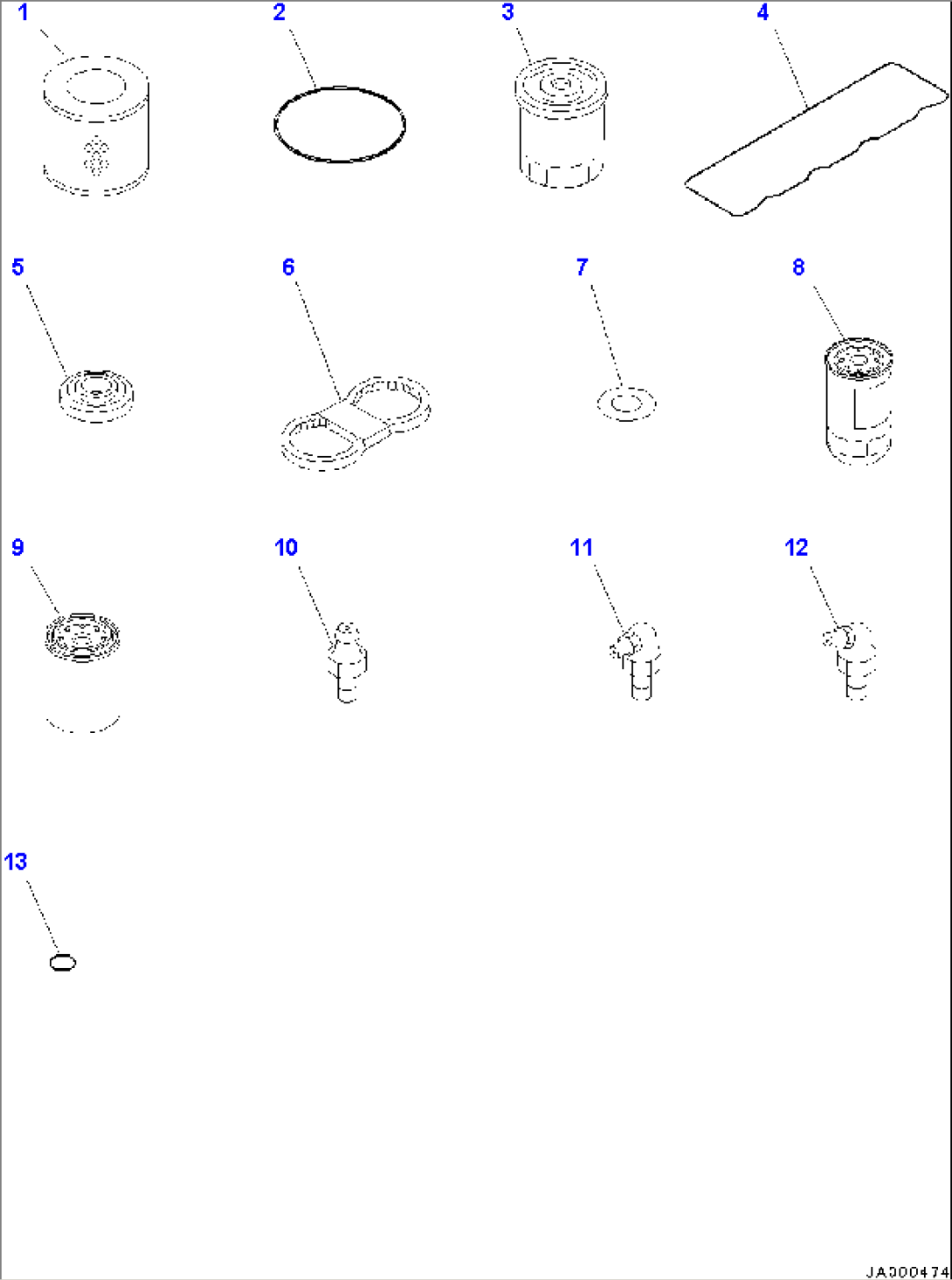 Spare Parts (#7001-)