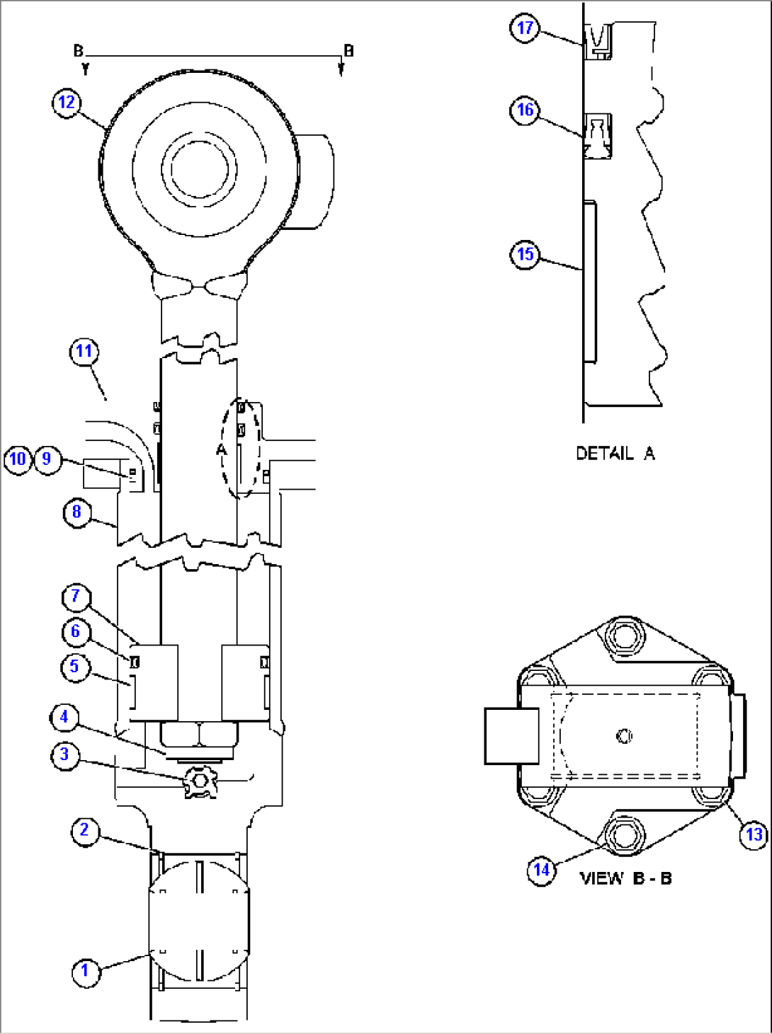 STEERING CYLINDER ASSEMBLY (EG0430)