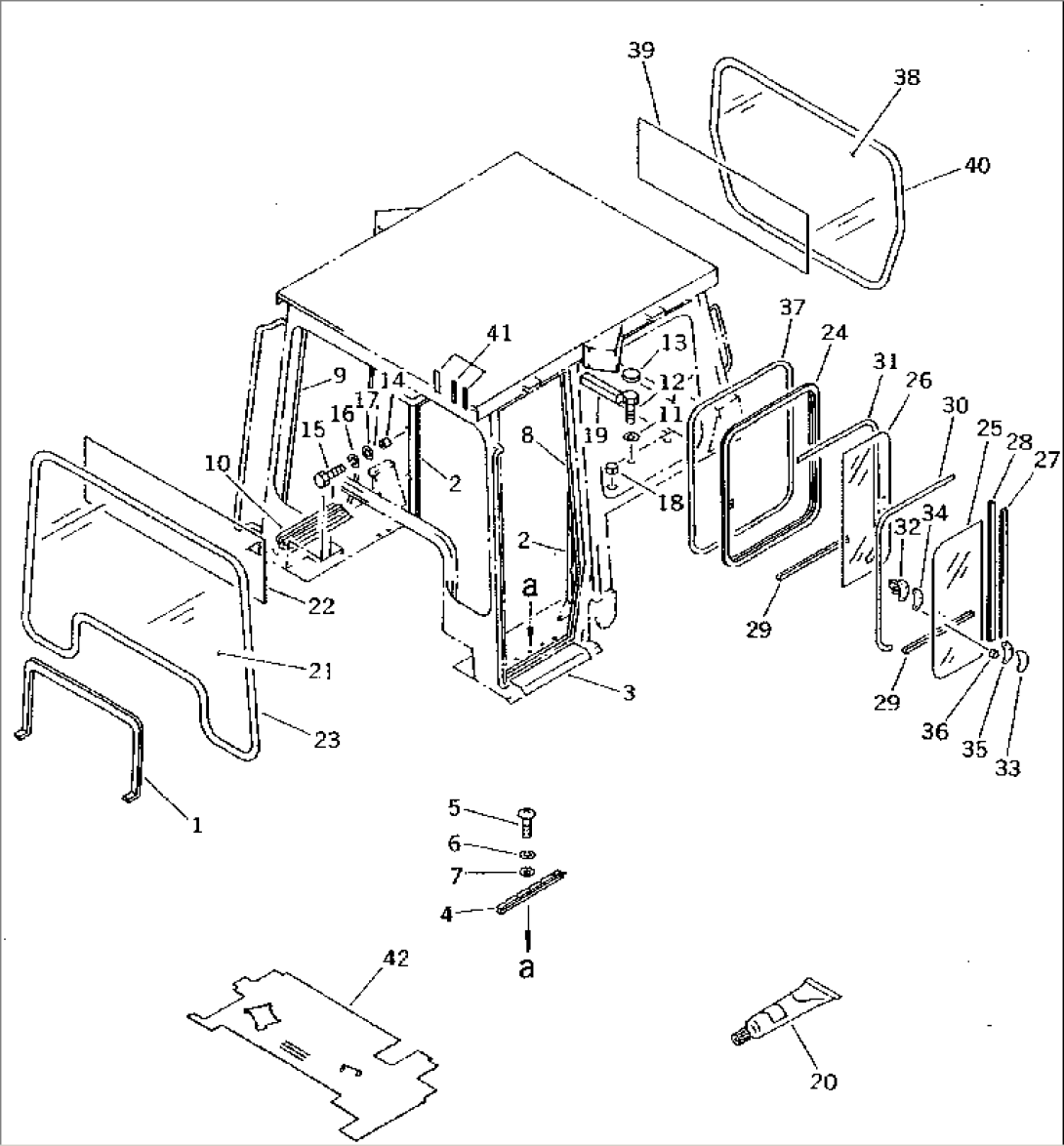 STEEL CAB (3/3)(#83071-)