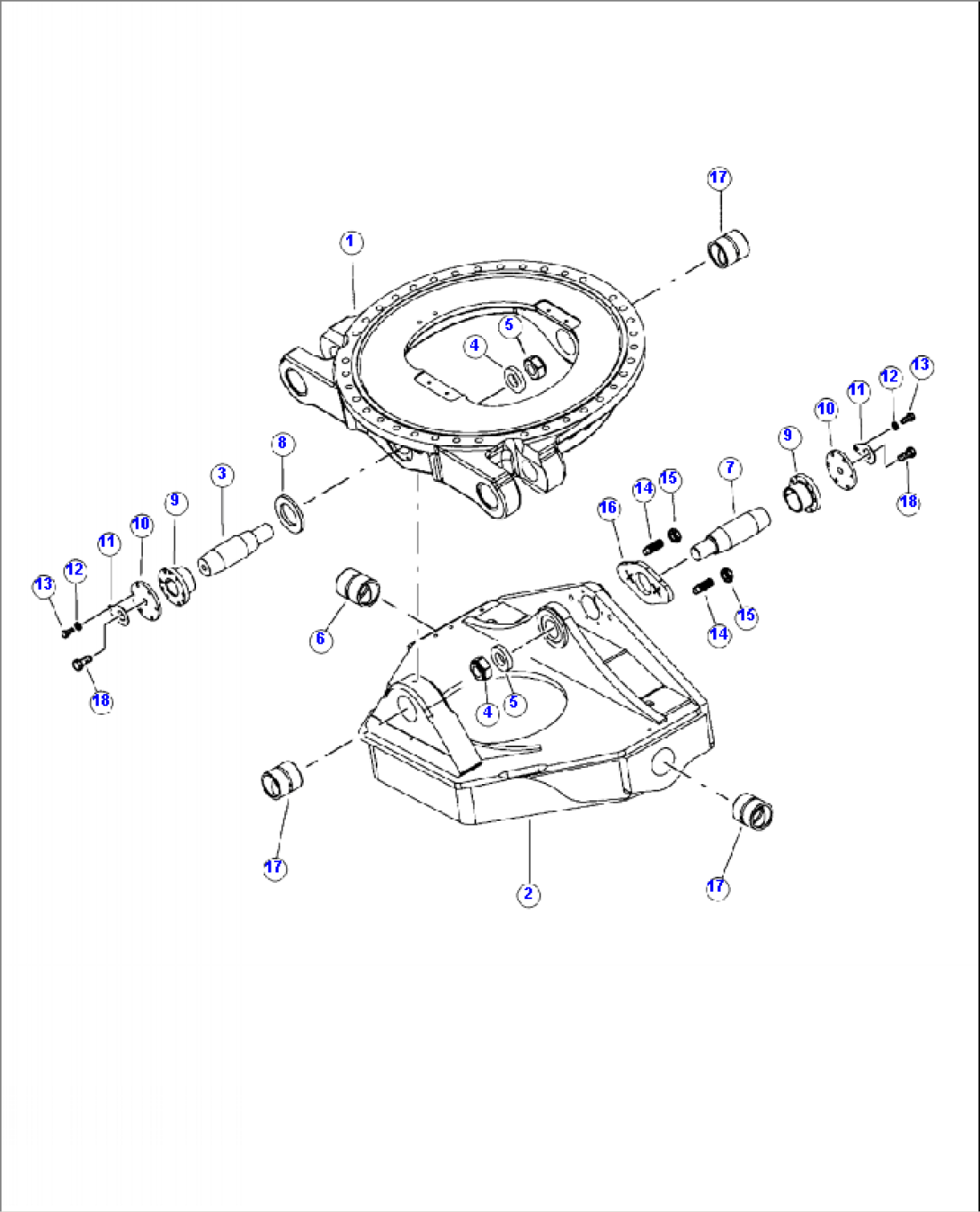 R4100-01A0 4-WAY LEVELING BASE