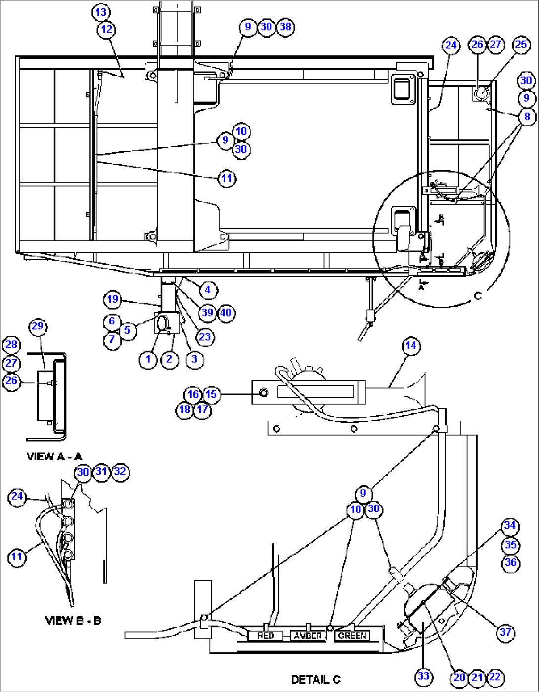 LEFT DECK ELECTRICAL GROUP