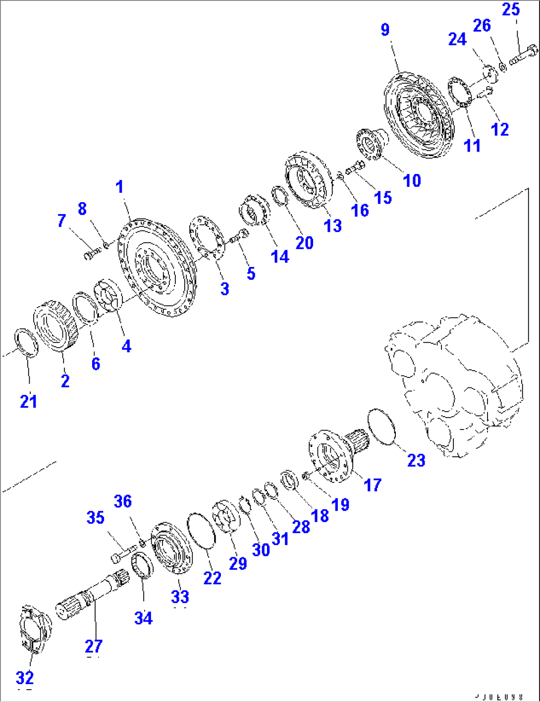 TORQUE CONVERTER(#52001-)